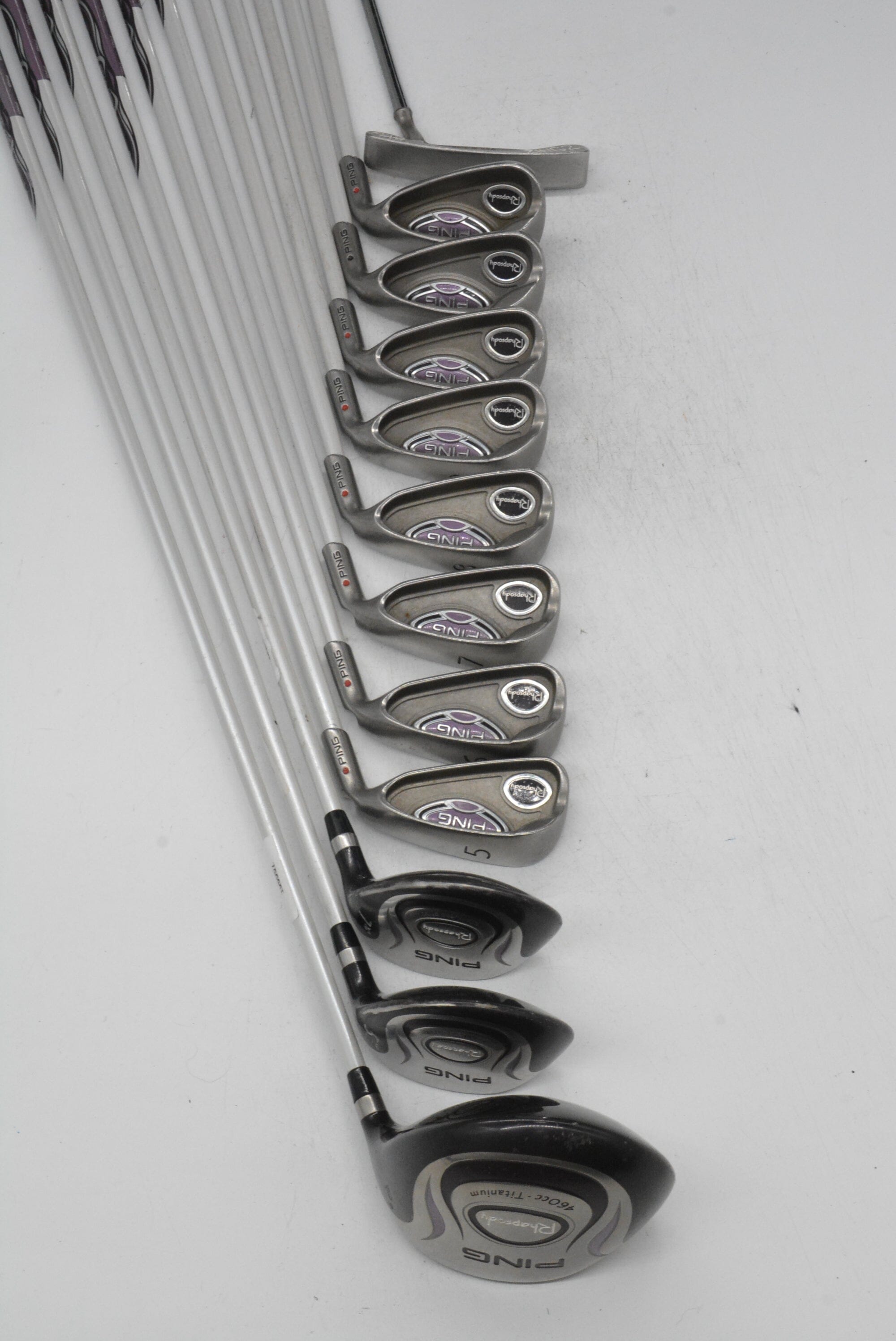 Women's Ping Rhapsody Mixed Full Set W Flex Std Length Golf Clubs GolfRoots