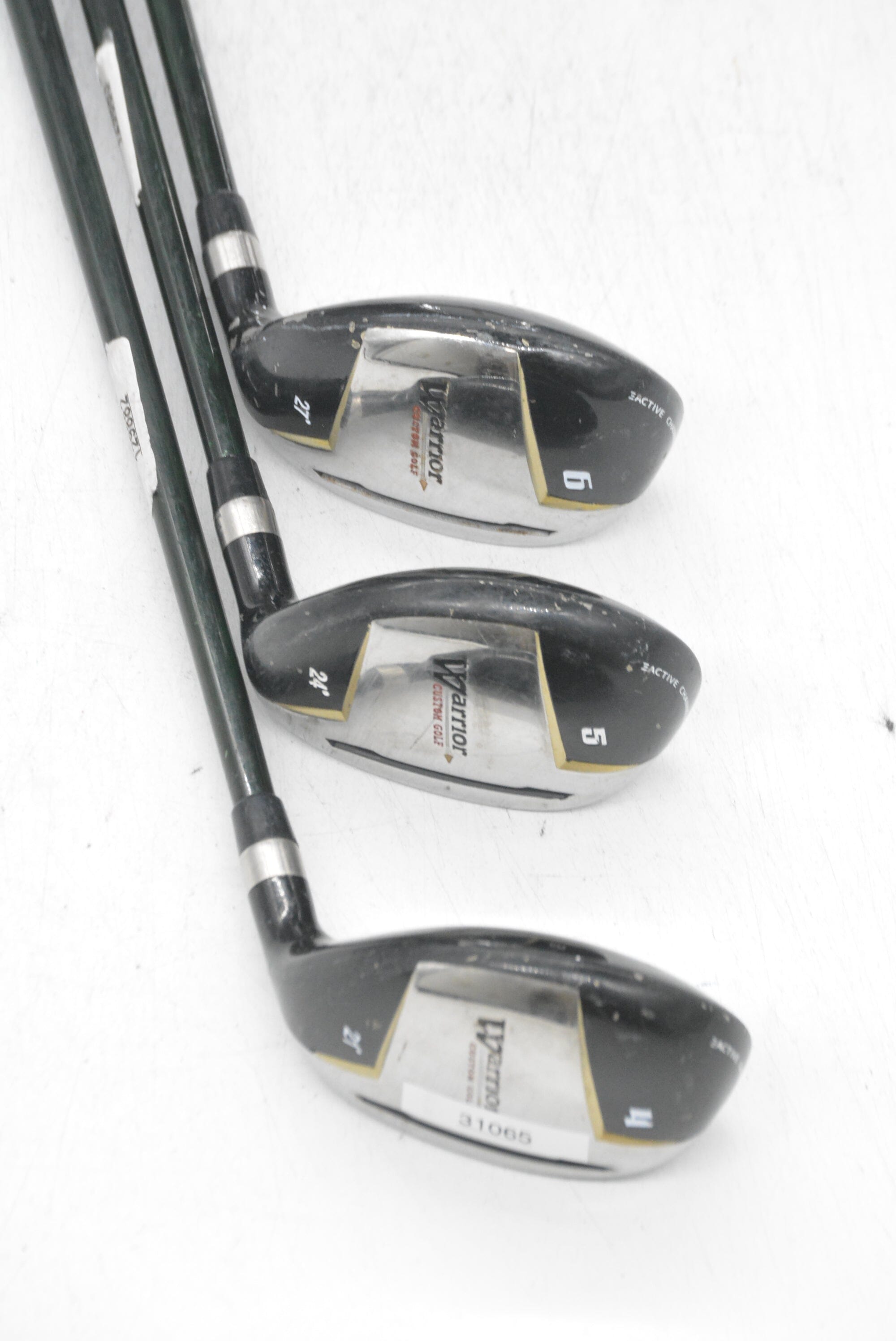 Warrior Custom Golf 4H, 5H, 6H Hybrid Set S Flex Golf Clubs GolfRoots