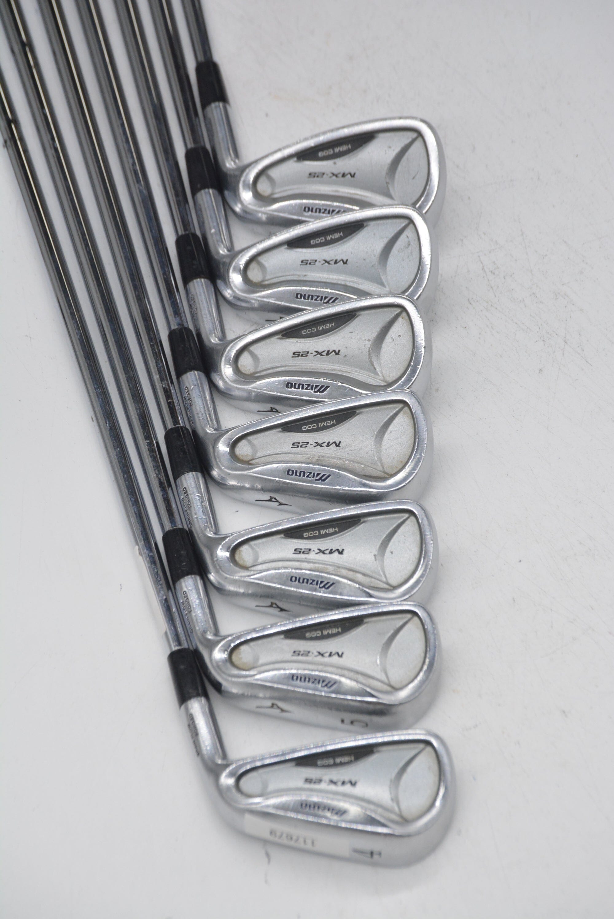 Mizuno MX-25 4-PW Iron Set R Flex +0.5" Golf Clubs GolfRoots