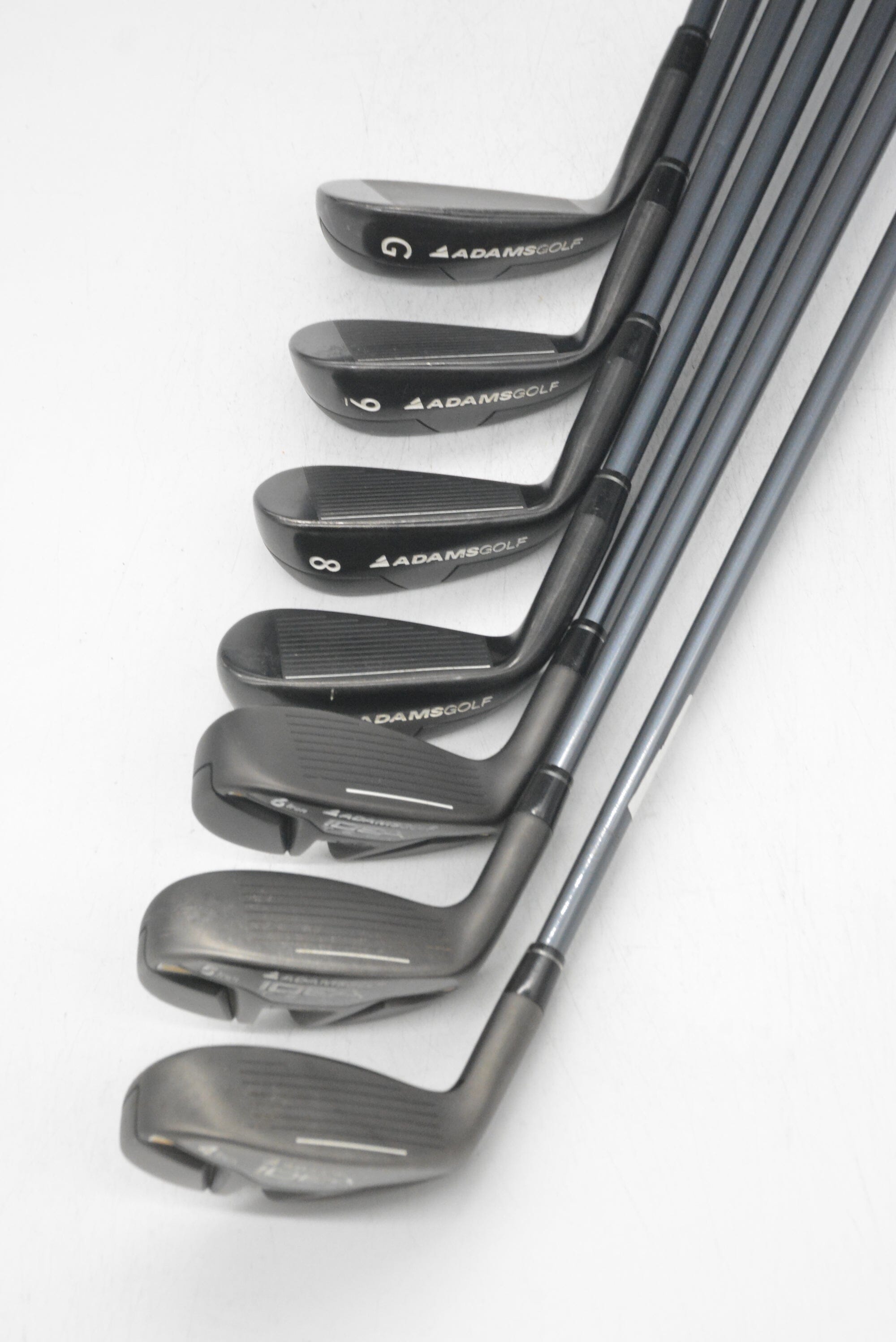 Adams Idea Tech V3 Hybrid 4-9, GW Iron Set R Flex +0.75" Golf Clubs GolfRoots