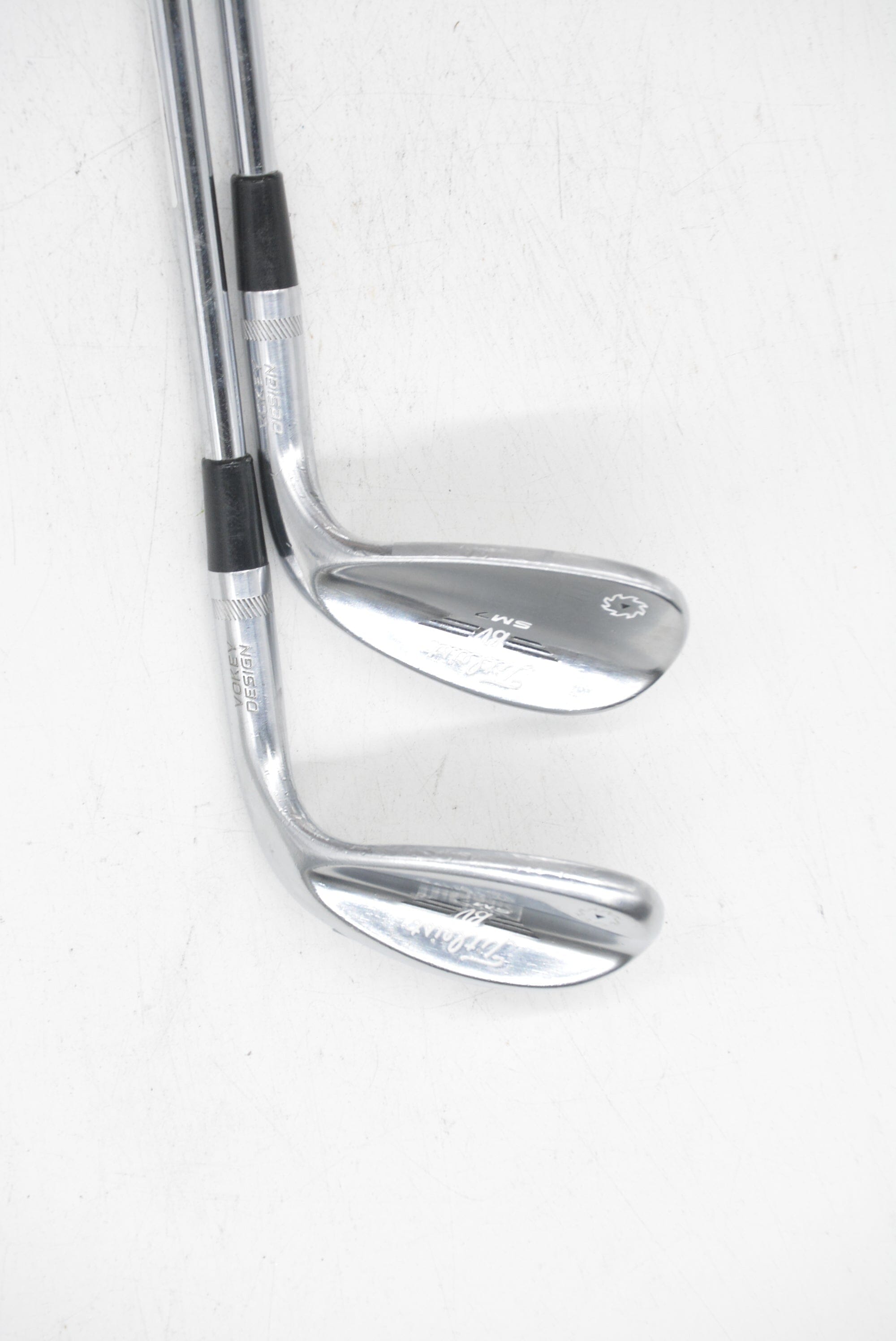 Titleist Vokey SM7 Brushed Steel 54 & 60 Degree Wedge Set S Flex Golf Clubs GolfRoots