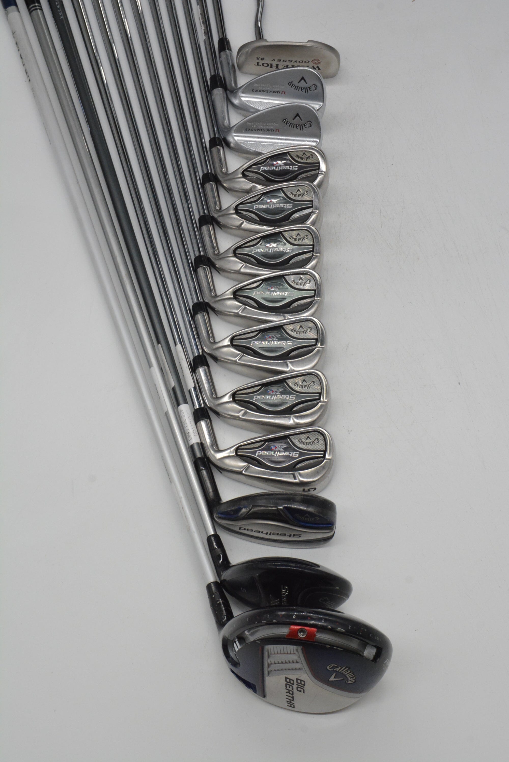 Callaway Steelhead XR Mixed Full Set R Flex +0.25" Golf Clubs GolfRoots