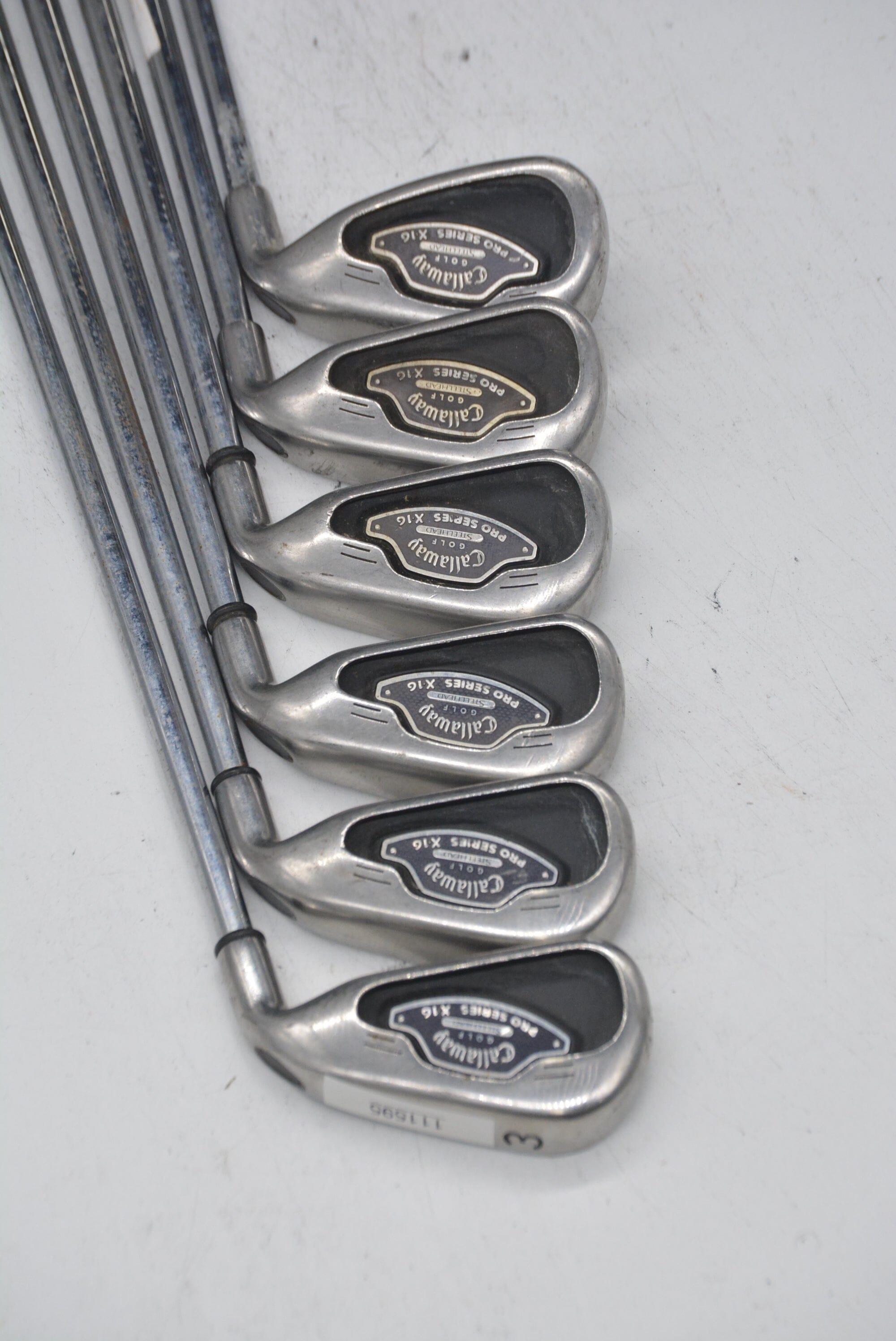Callaway Steelhead X-16 Pro Series 3-8 Iron Set S Flex +0.5" Golf Clubs GolfRoots