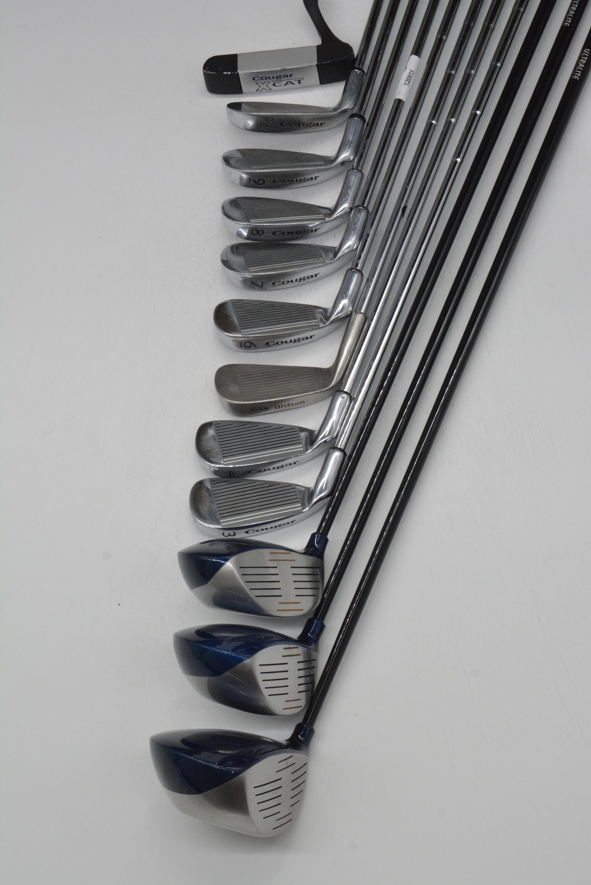 Cougar X-Cat Mixed Full Set R Flex -0.25" Golf Clubs GolfRoots