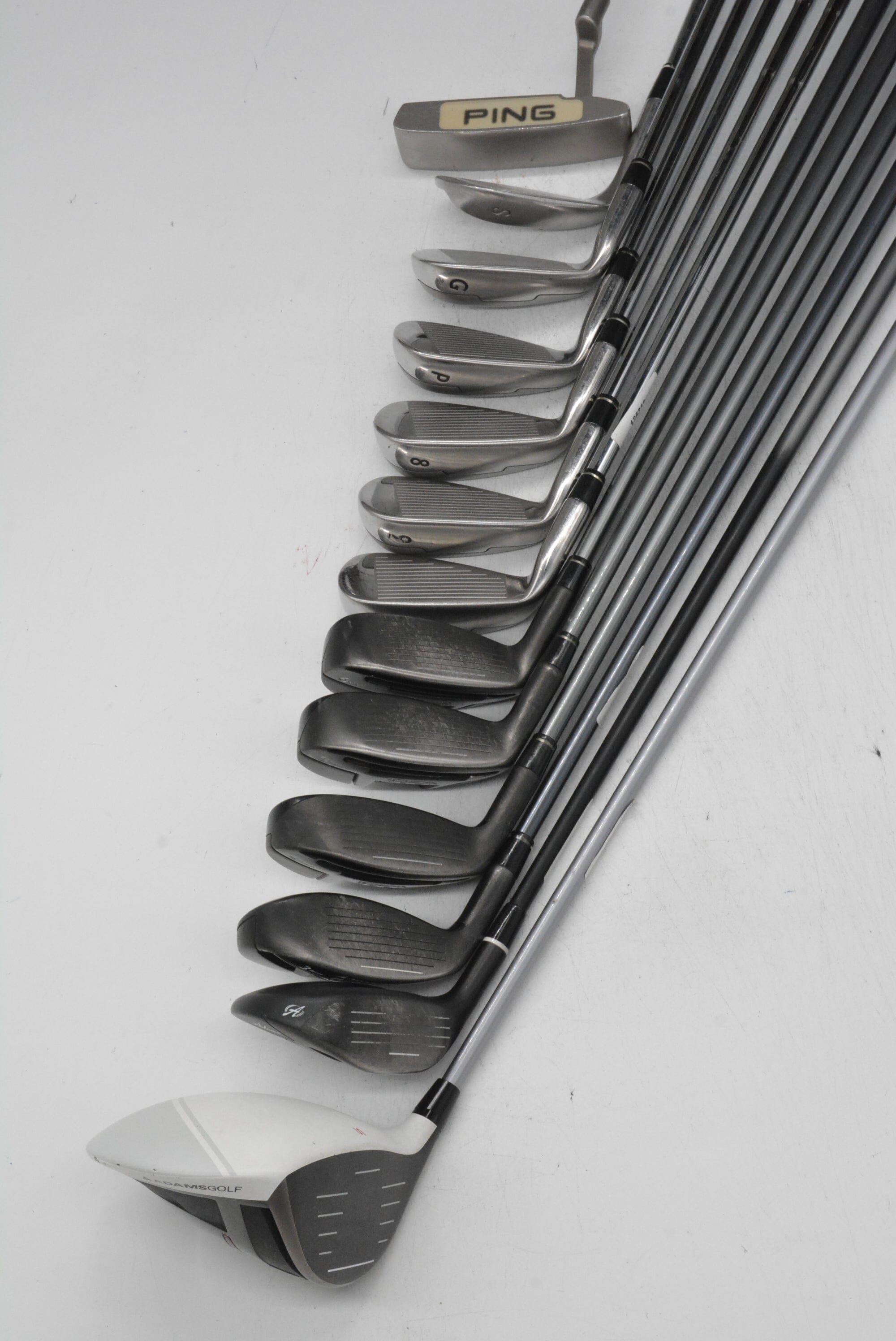 Adams Idea Tech V4 Hybrid Mixed Full Set R Flex +0.75" Golf Clubs GolfRoots