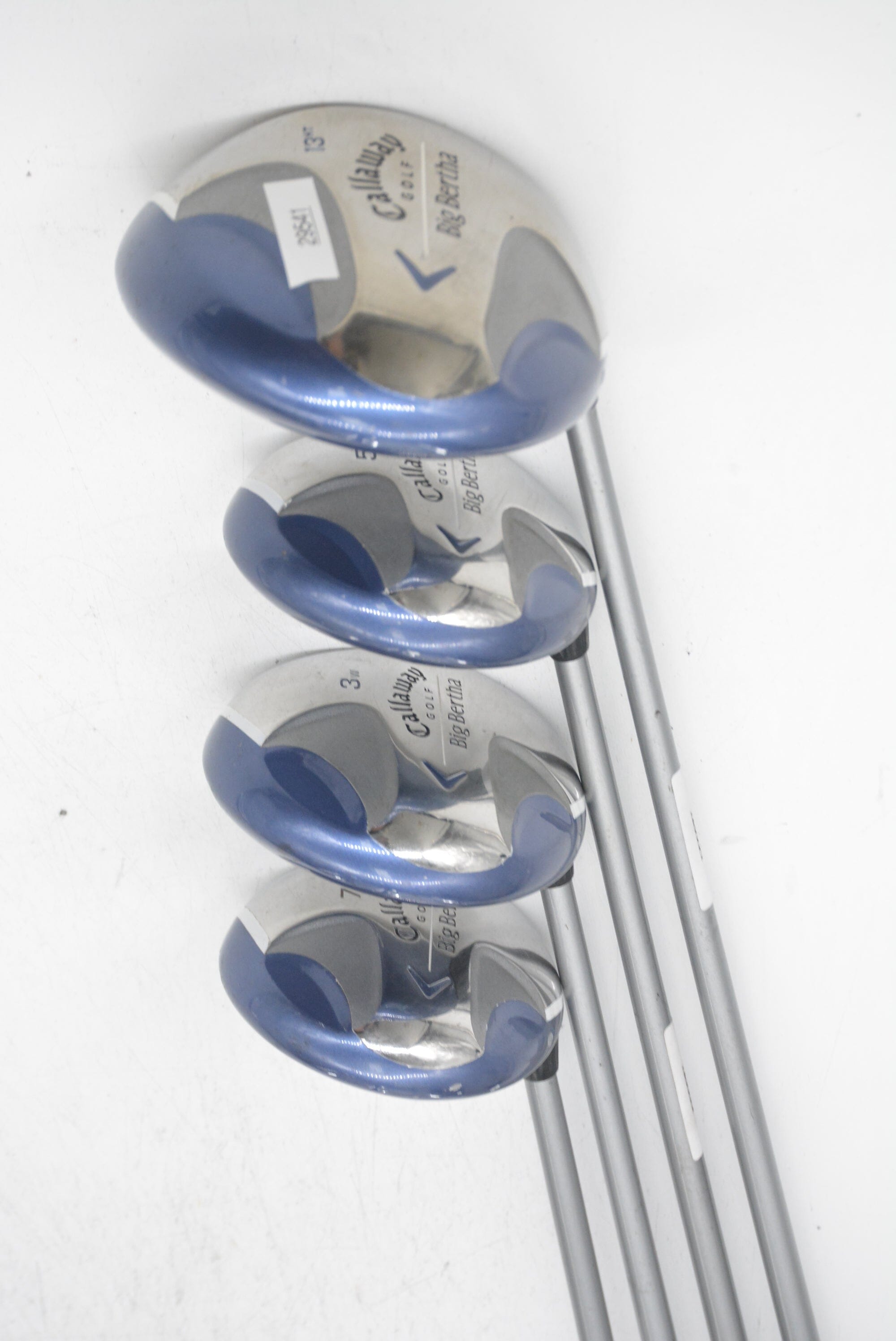 Women's Callaway Big Bertha 2004 D, 3W, 5W, 7W Wood Set W Flex Golf Clubs GolfRoots