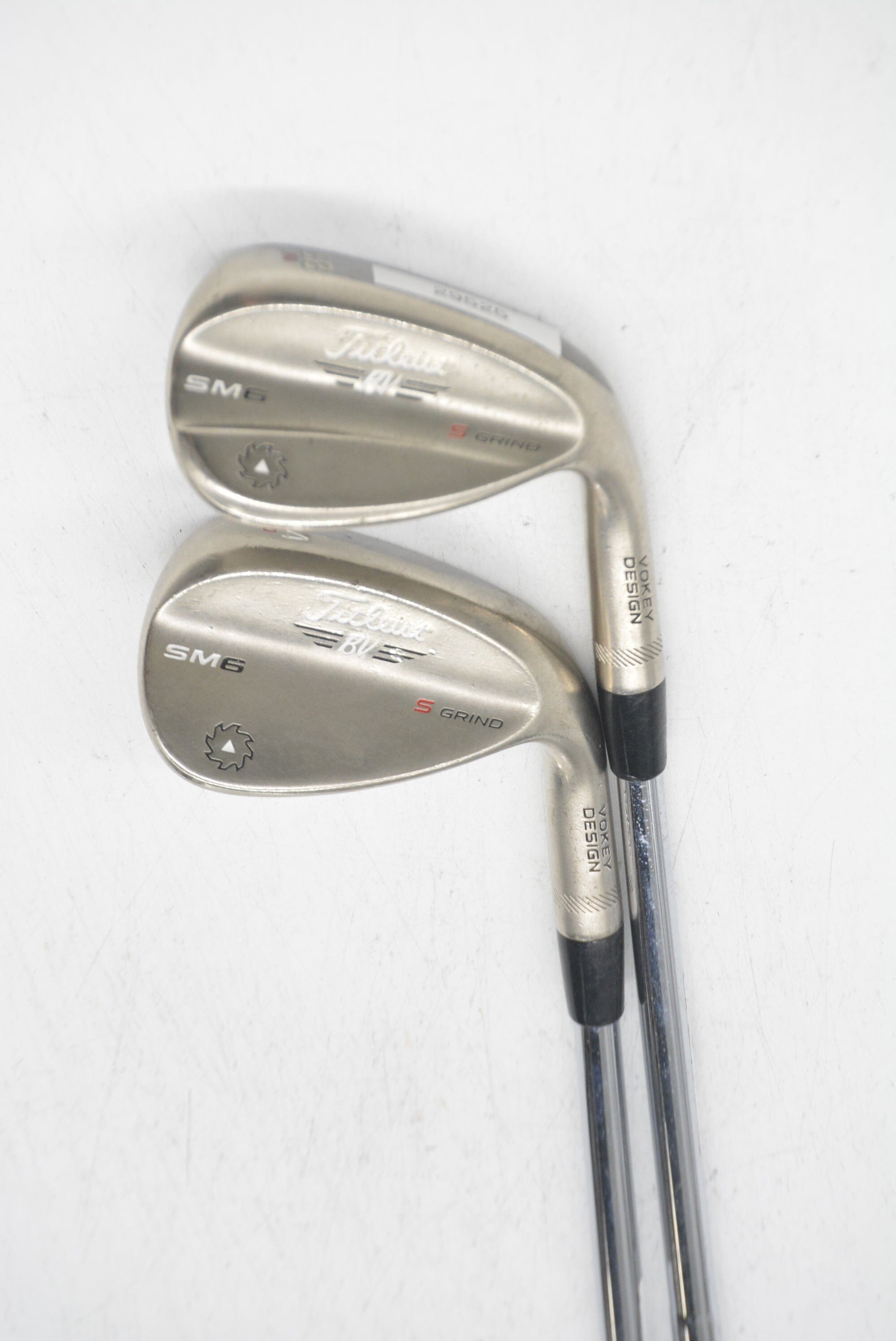 Titleist Vokey SM6 Steel Gray 54 & 58 Degree Wedge Set S Flex Golf Clubs GolfRoots
