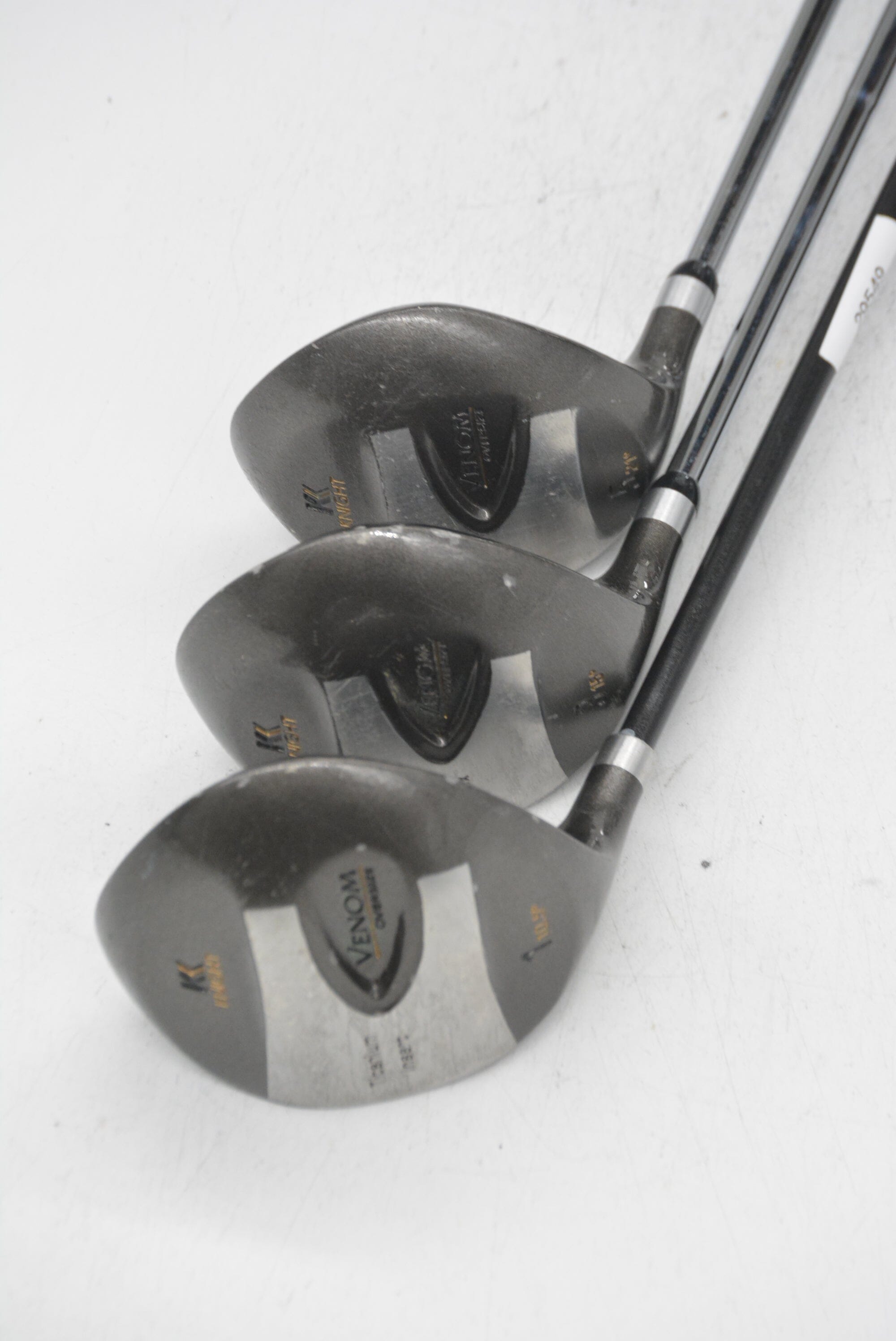 Knight Venom Oversize D, 3W, 5W Wood Set R Flex Golf Clubs GolfRoots