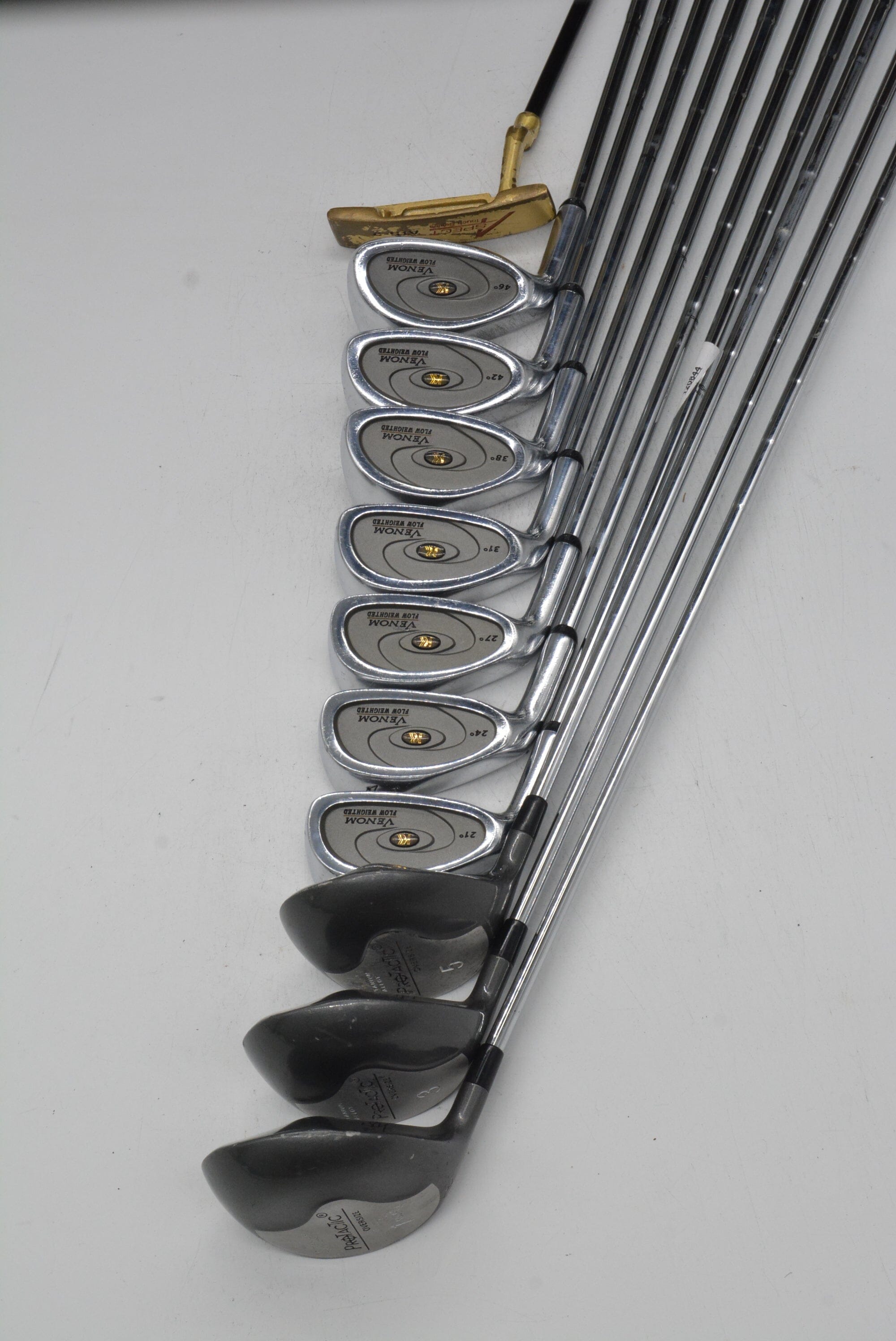 Women's Lefty Knight Venom (No 7 iron) Mixed Full Set W Flex +0.75" Golf Clubs GolfRoots
