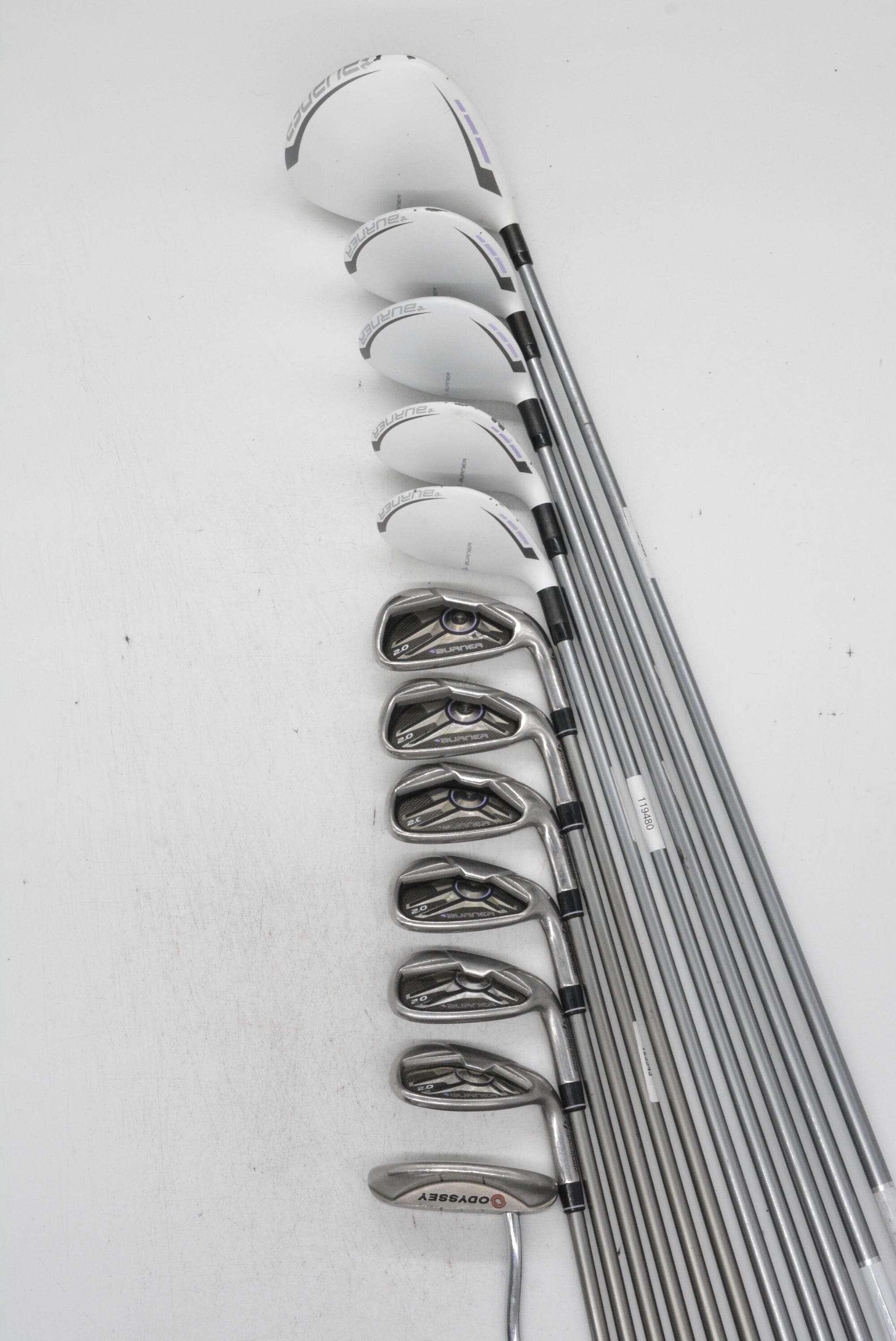 Women's TaylorMade Burner 2.0 Mixed Full Set W Flex Std Length Golf Clubs GolfRoots