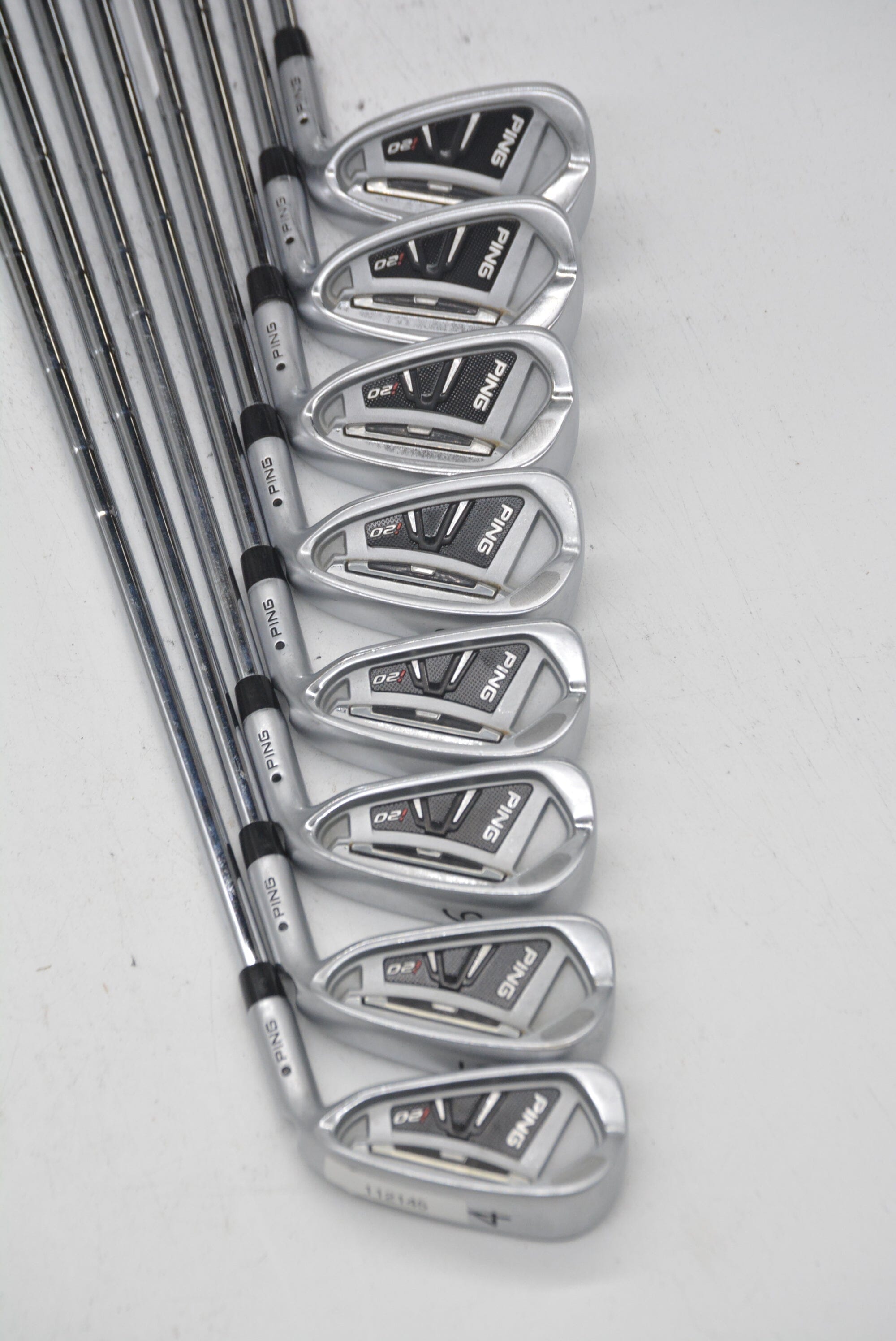 Ping I20 4-UW Iron Set S Flex Std Length Golf Clubs GolfRoots