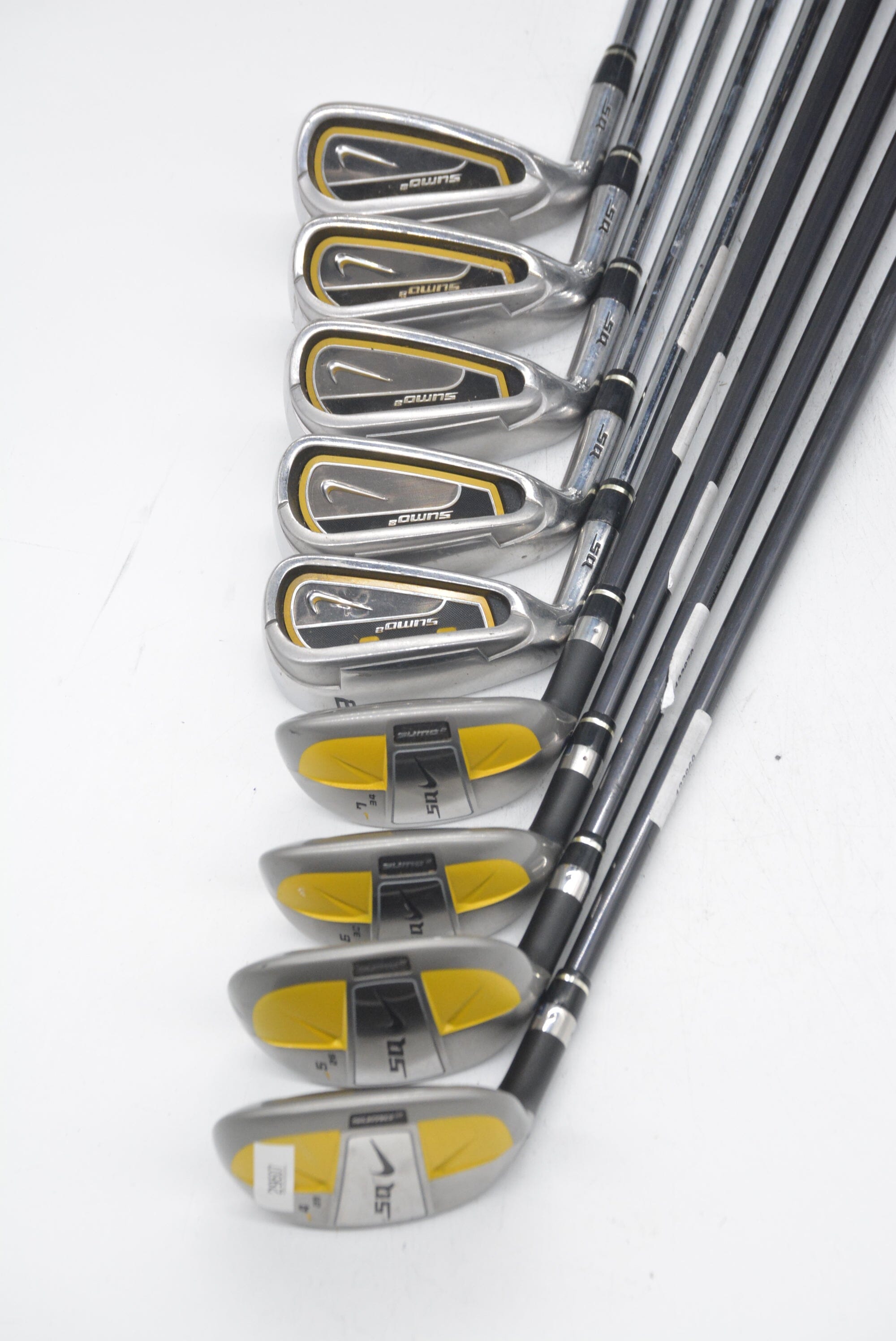Lefty Nike SQ Sumo 2 4H-7H, 8-SW Iron Set R Flex Std Length Golf Clubs GolfRoots