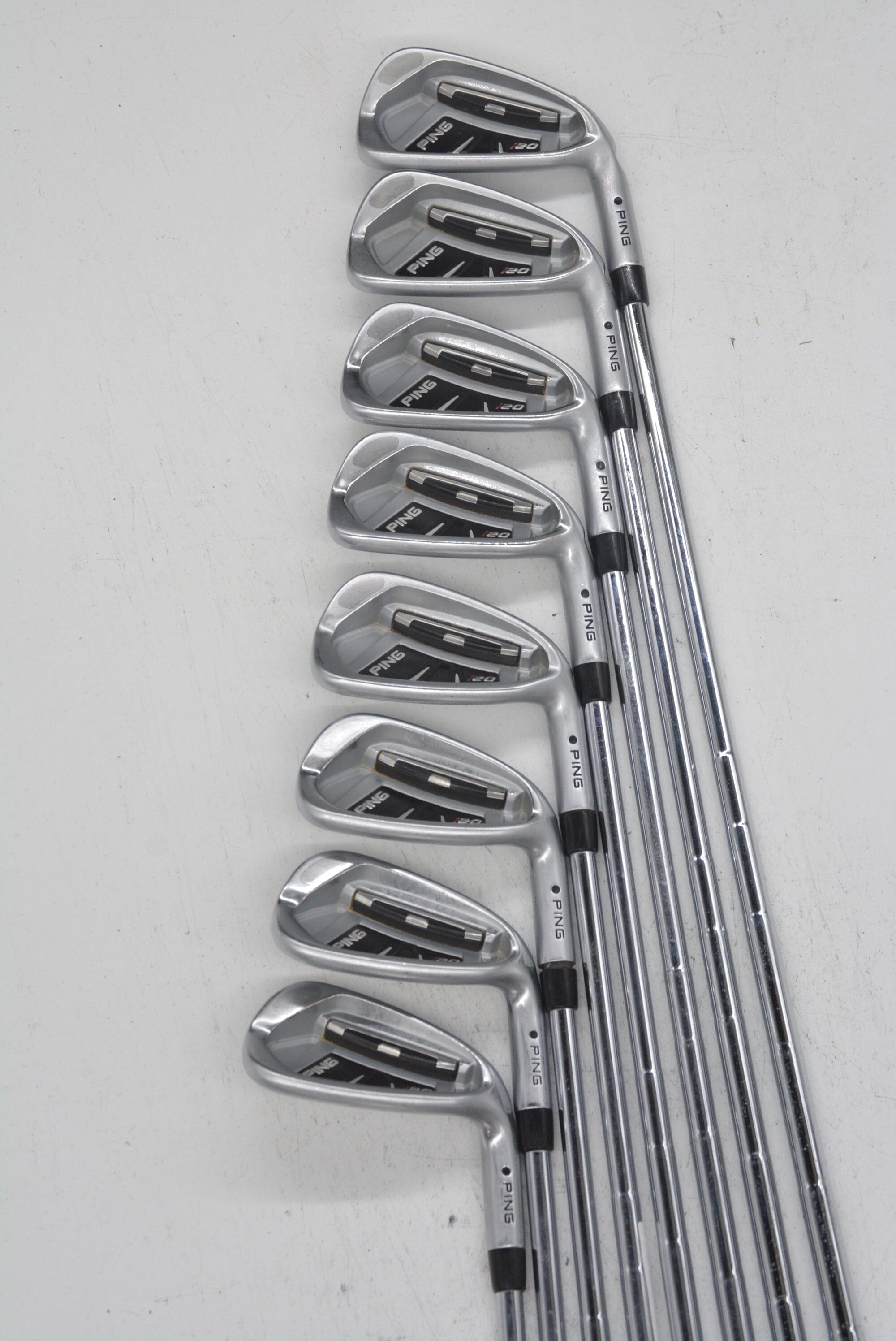 Ping I20 4-UW Iron Set S Flex Std Length Golf Clubs GolfRoots