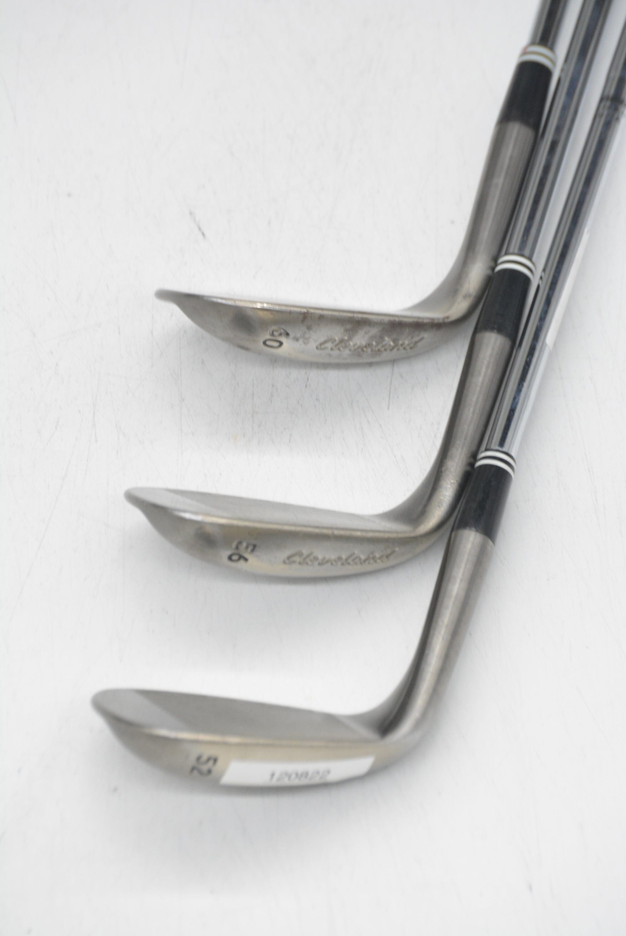 Cleveland CG12 Black Pearl 52, 56, 60 Degree Wedge Set Wedge Flex Golf Clubs GolfRoots