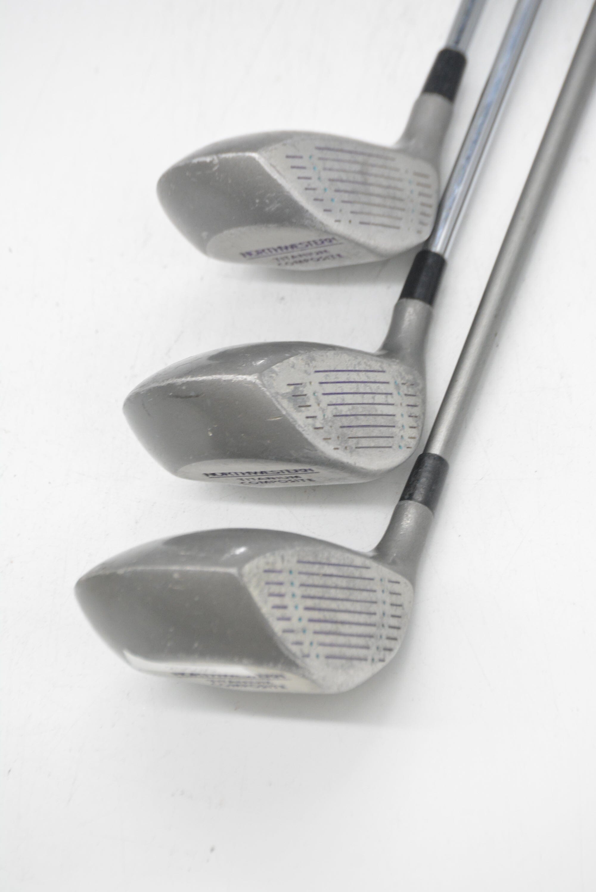 Women's Northwestern TI Composite D, 3W, 5W Wood Set W Flex Golf Clubs GolfRoots