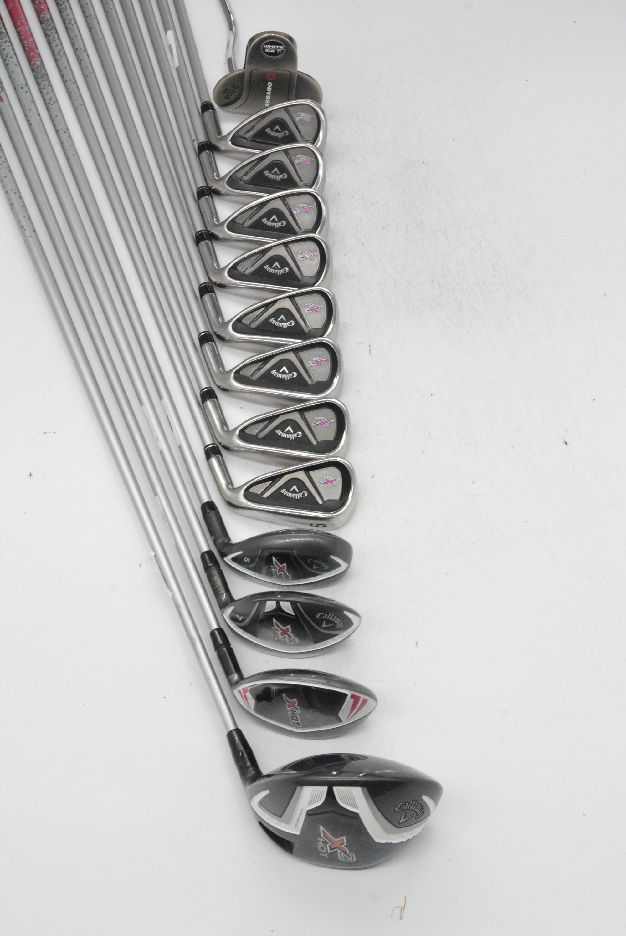 Women's Callaway X2 Hot Mixed Full Set W Flex -0.5" Golf Clubs GolfRoots