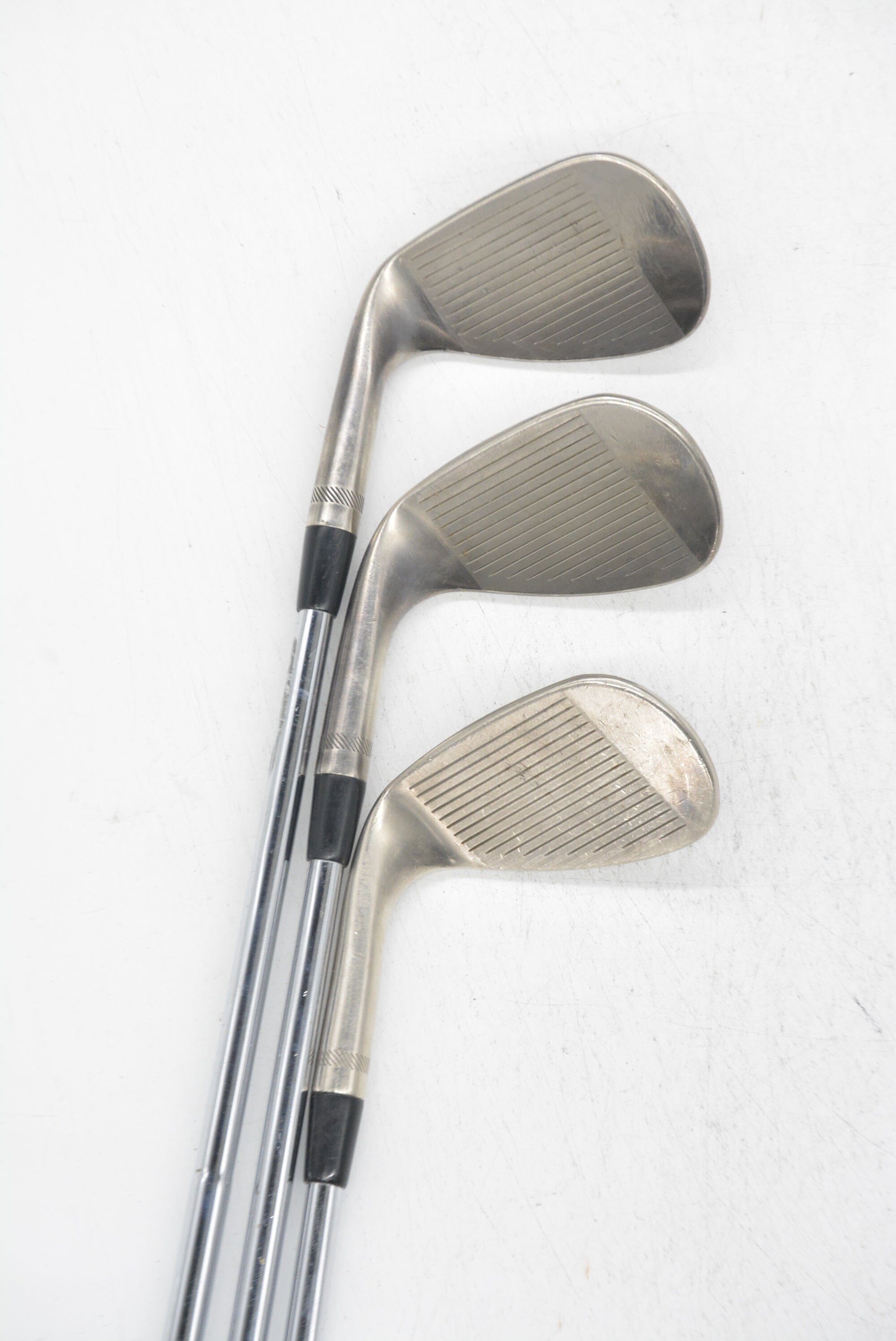 Titleist Vokey SM9 Brushed Steel 52, 56, 60 Degree Wedge Set Wedge Flex Golf Clubs GolfRoots