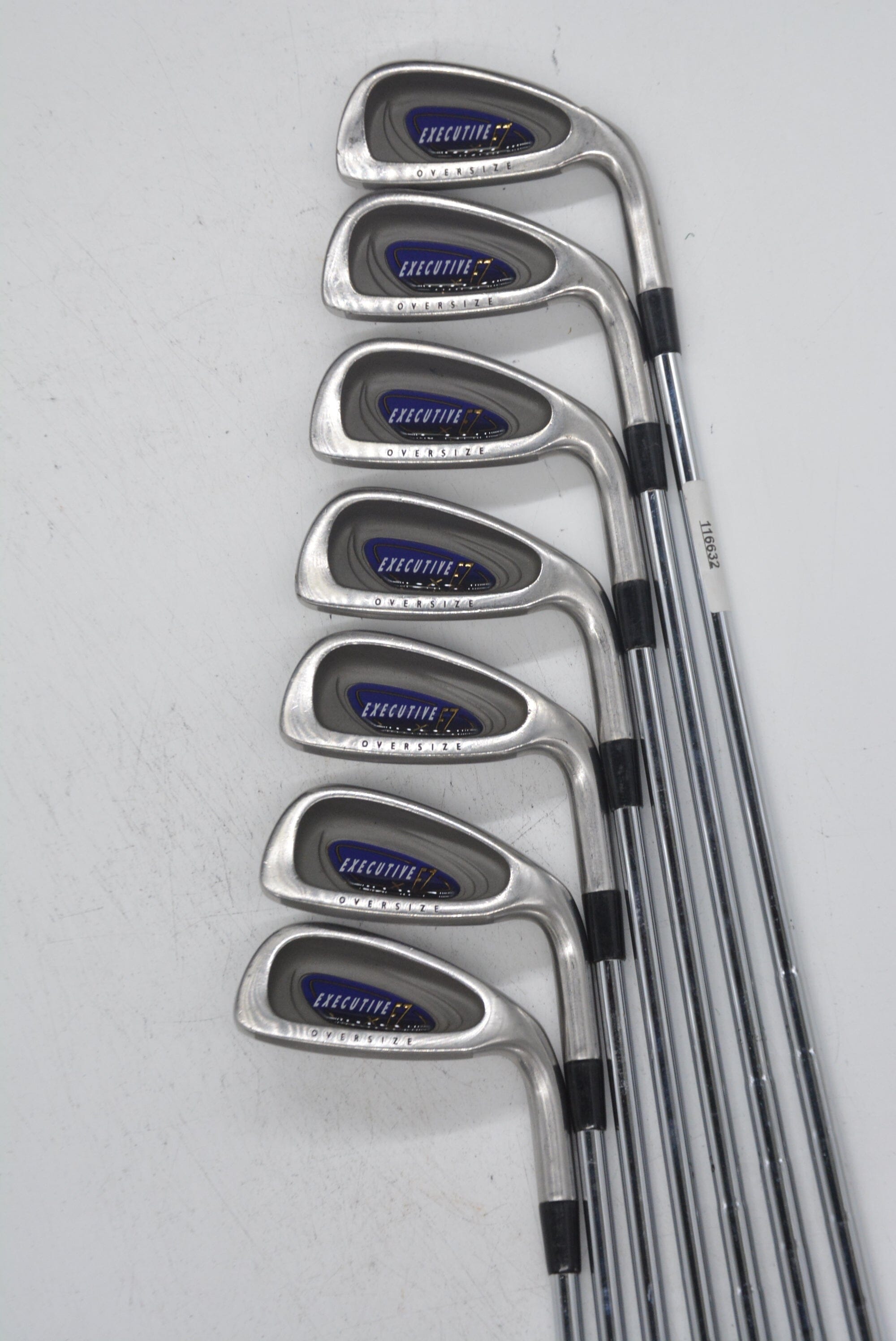 Spalding Executive EZ X 3-9 Iron Set S Flex +0.5" Golf Clubs GolfRoots