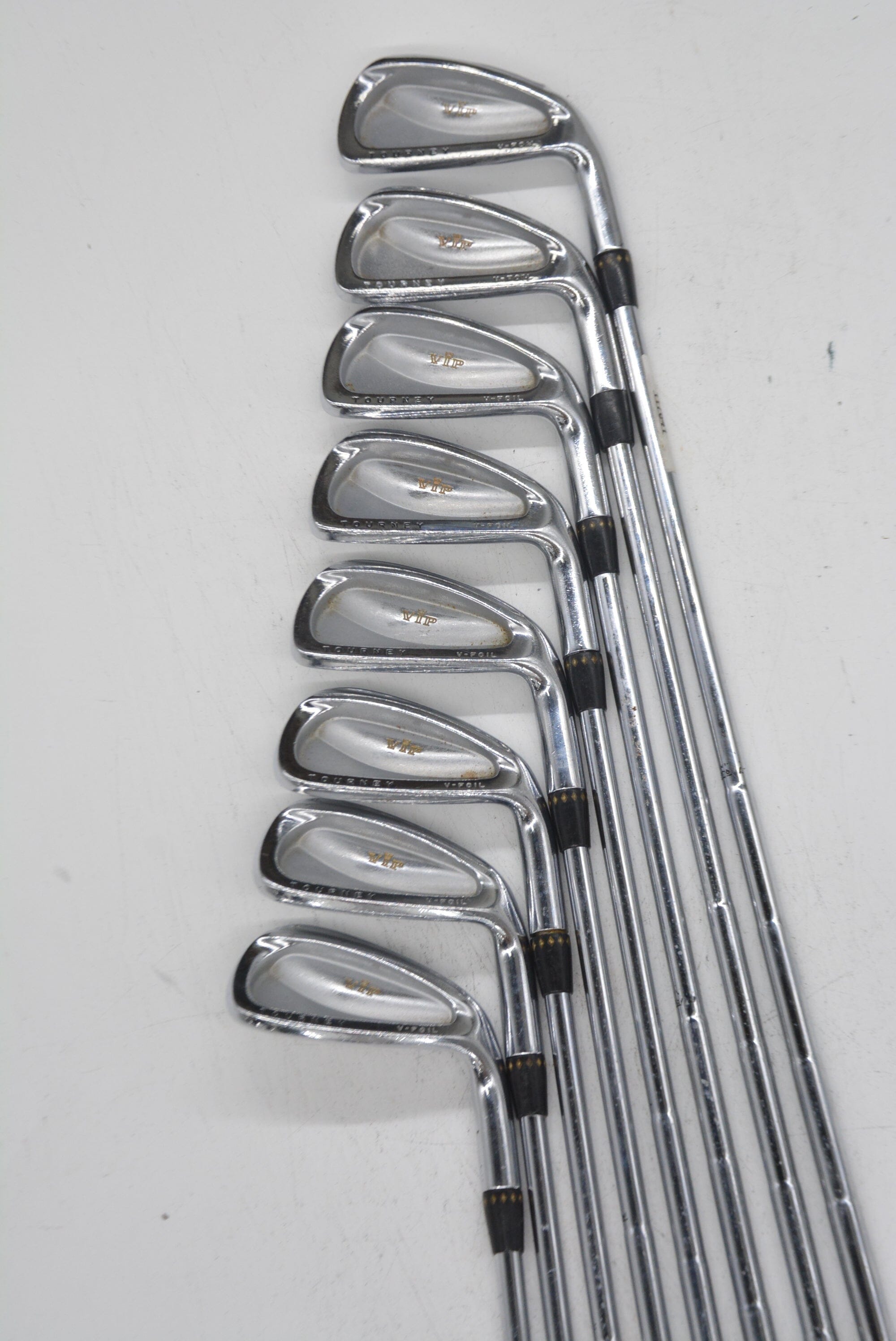MacGregor Vip V-Foil 1025-C 3-PW Iron Set S Flex +0.25" Golf Clubs GolfRoots