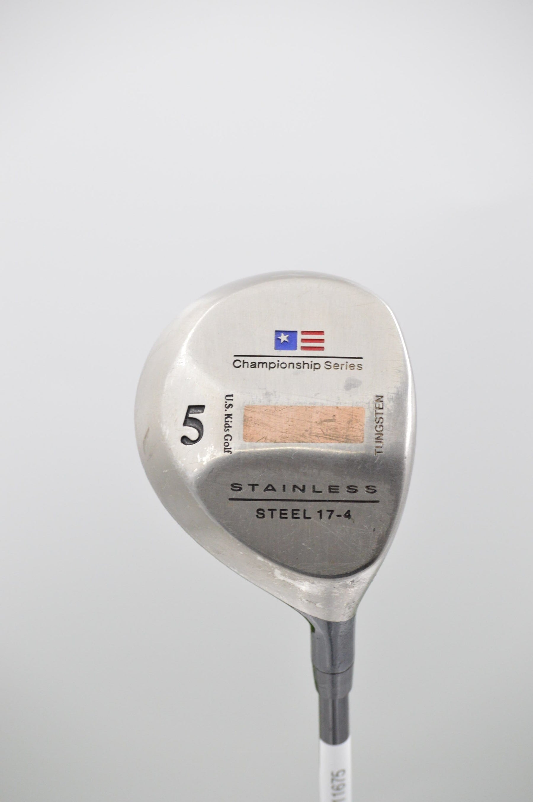 Kids USKG Stainless Steel 17-4 5 Wood K Flex Golf Clubs GolfRoots