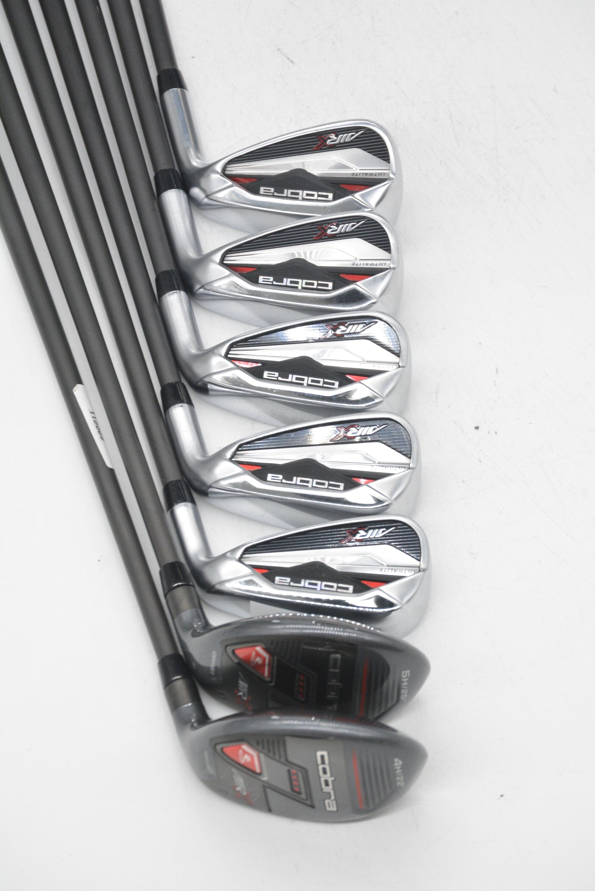 Cobra Air-X 4H-5H, 6-PW Iron Set R Flex -0.5" Golf Clubs GolfRoots