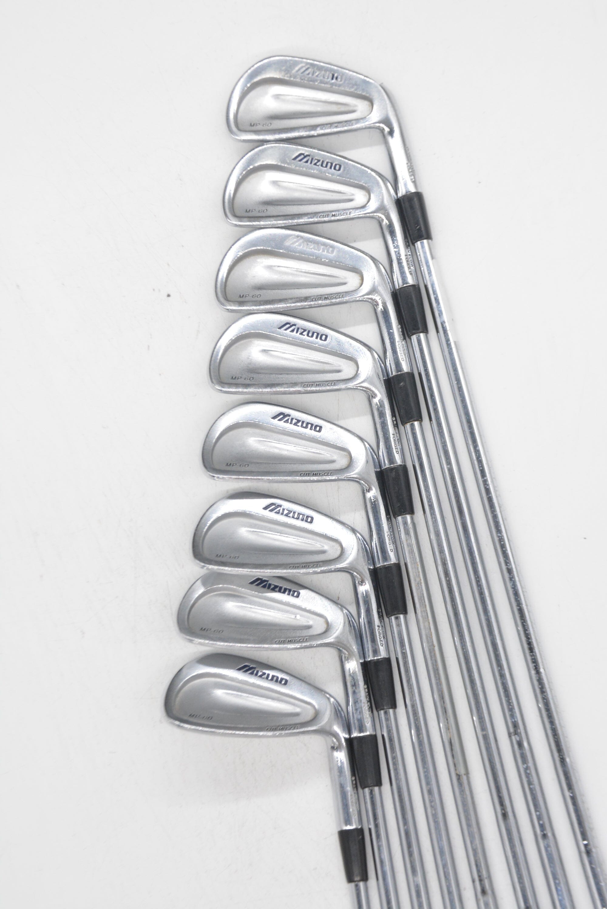 Mizuno MP 60 3-PW Iron Set S Flex +0.5" Golf Clubs GolfRoots