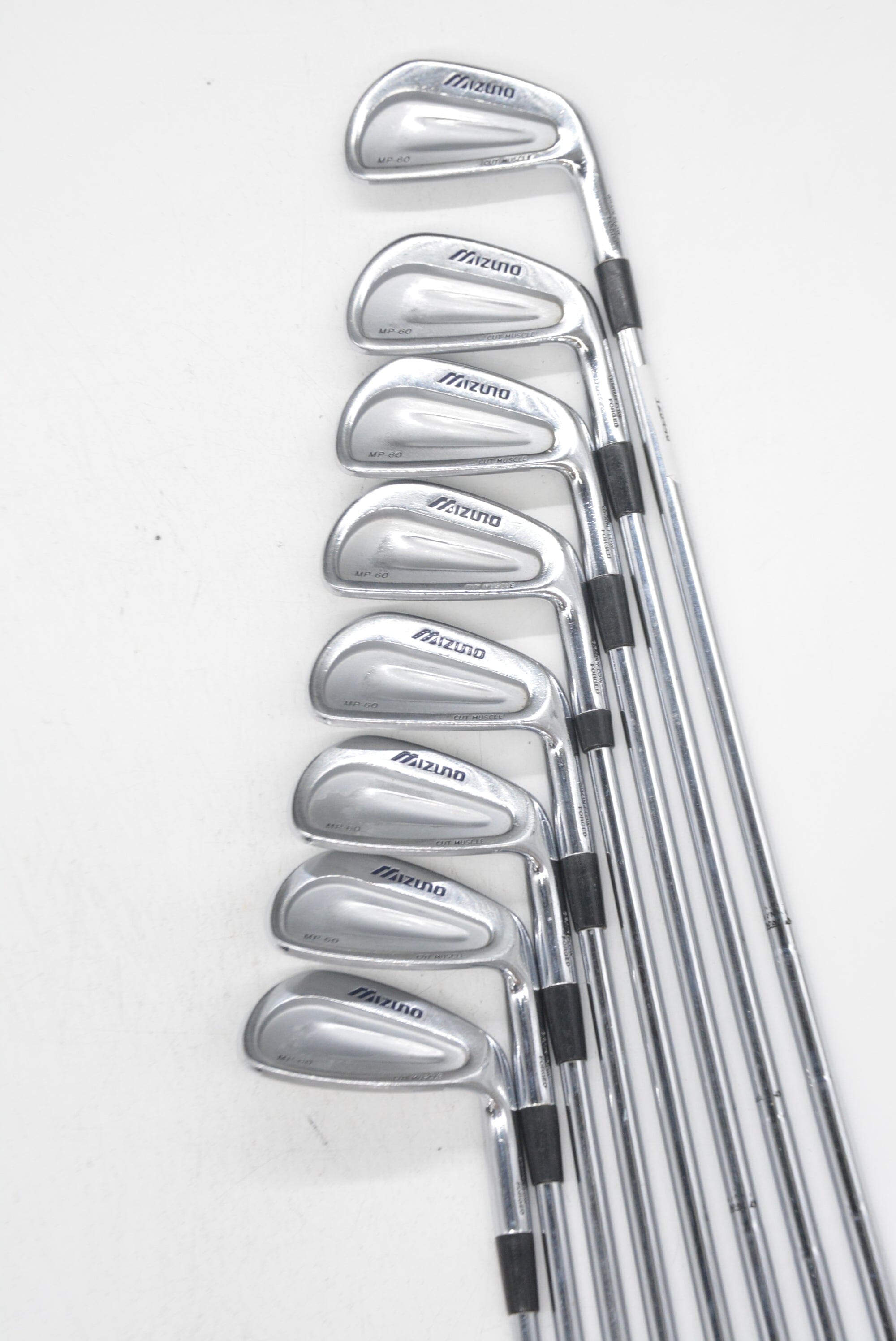 Mizuno MP 60 3-PW Iron Set S Flex Std Length Golf Clubs GolfRoots