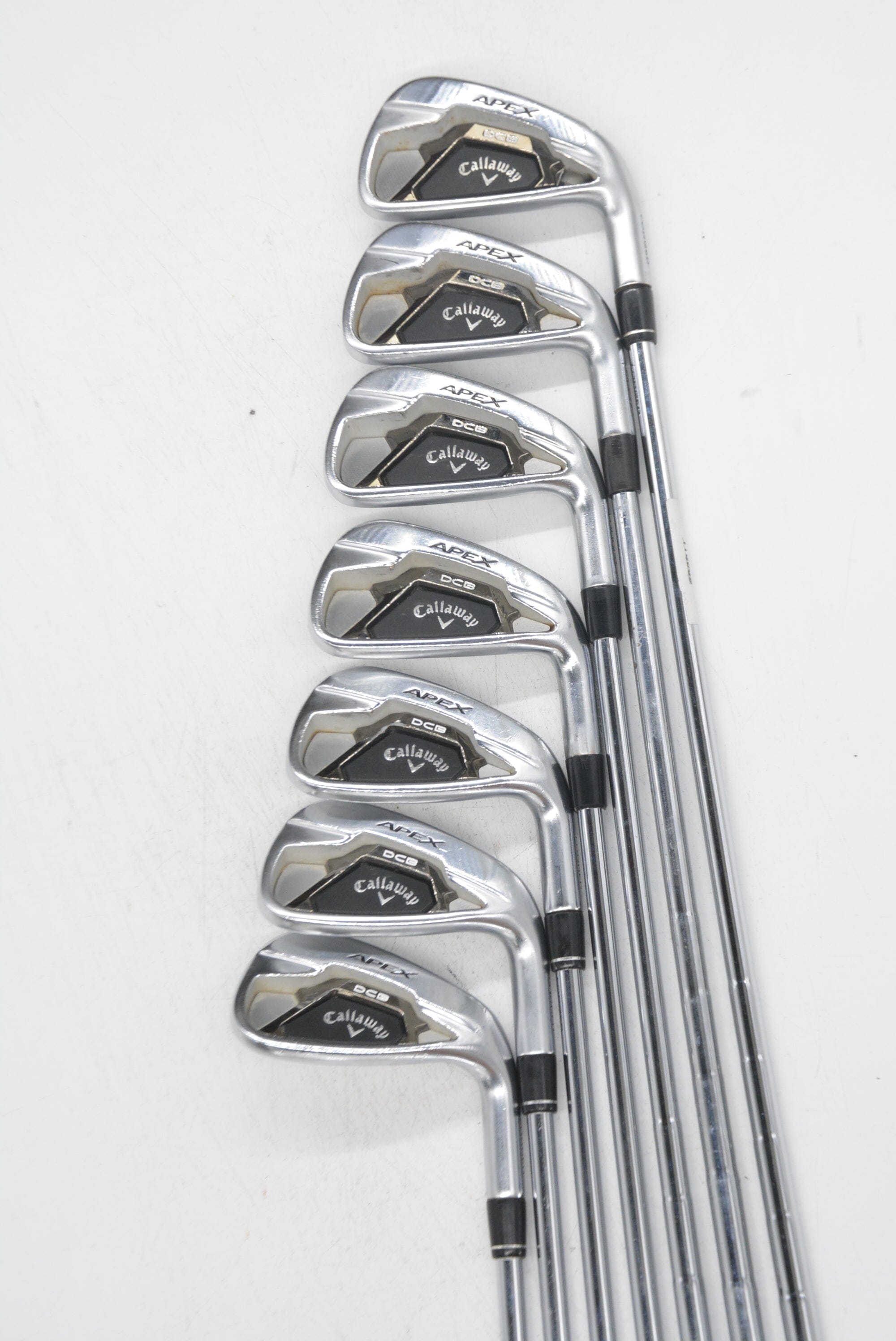 Callaway Apex DCB 4-PW Iron Set S Flex -0.25" Golf Clubs GolfRoots