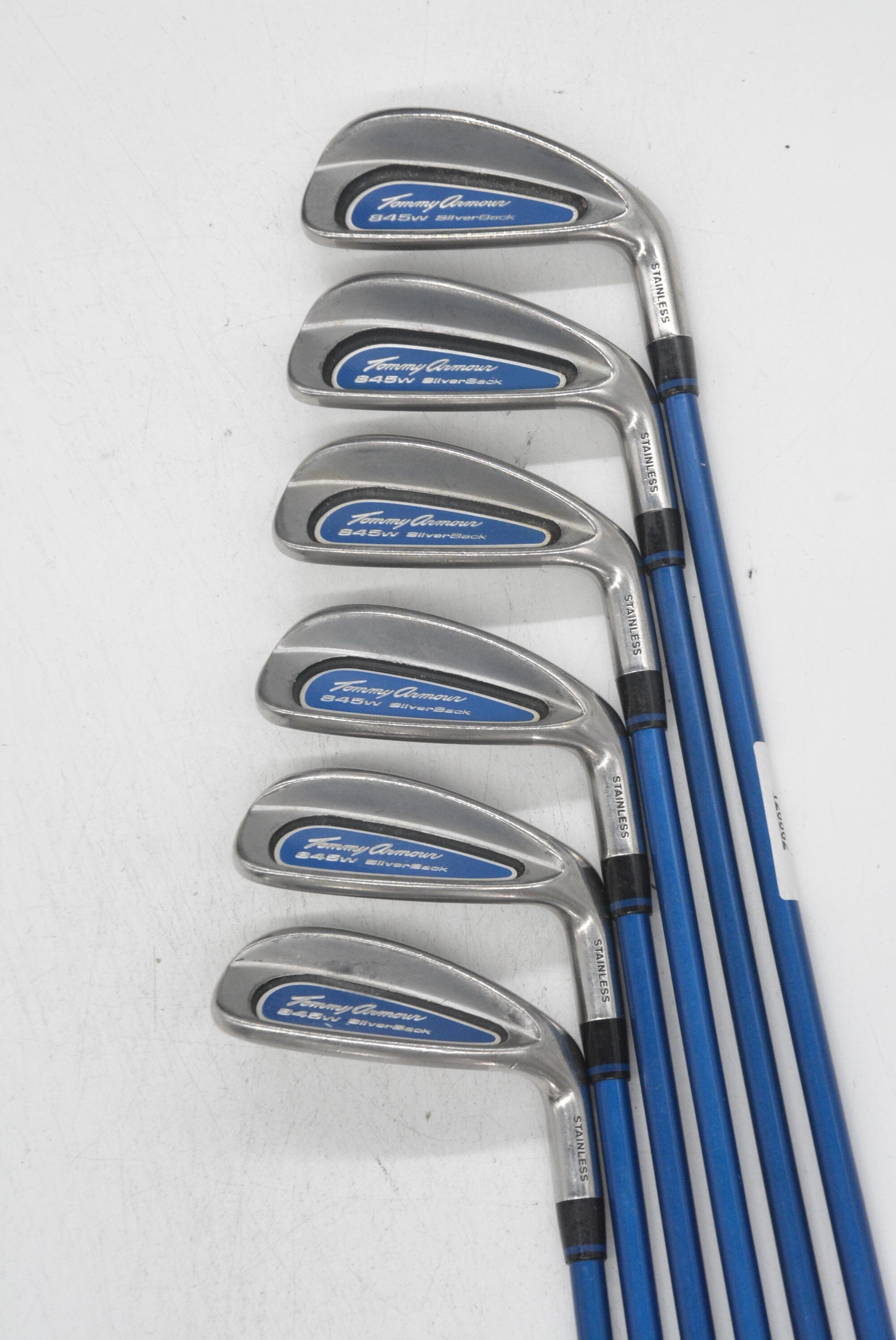 Women's Tommy Armour 845W Silverback 5-PW Iron Set W Flex -0.5" Golf Clubs GolfRoots