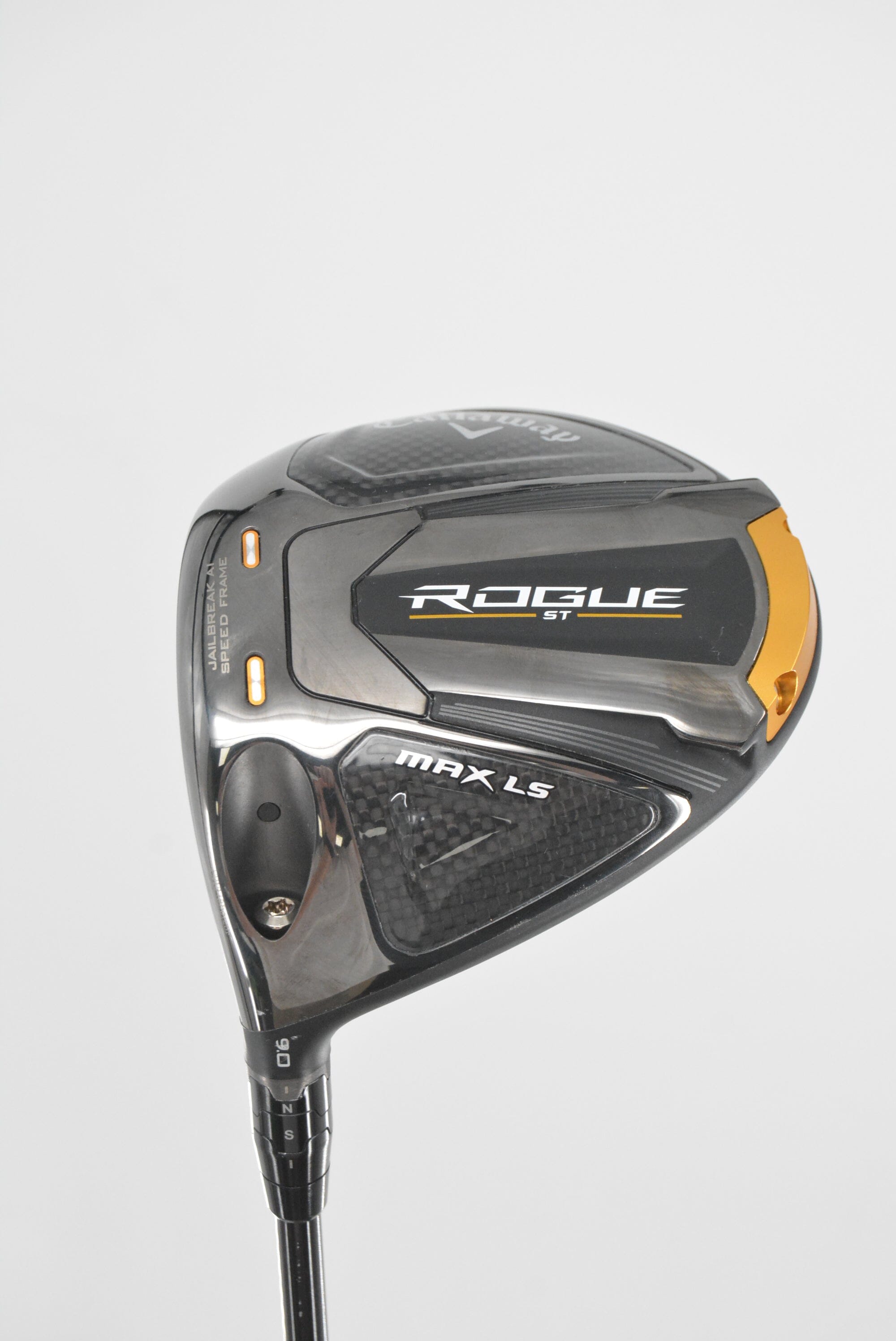 Lefty Callaway Rogue ST Max LS 9 Degree Driver S Flex 45.5" Golf Clubs GolfRoots