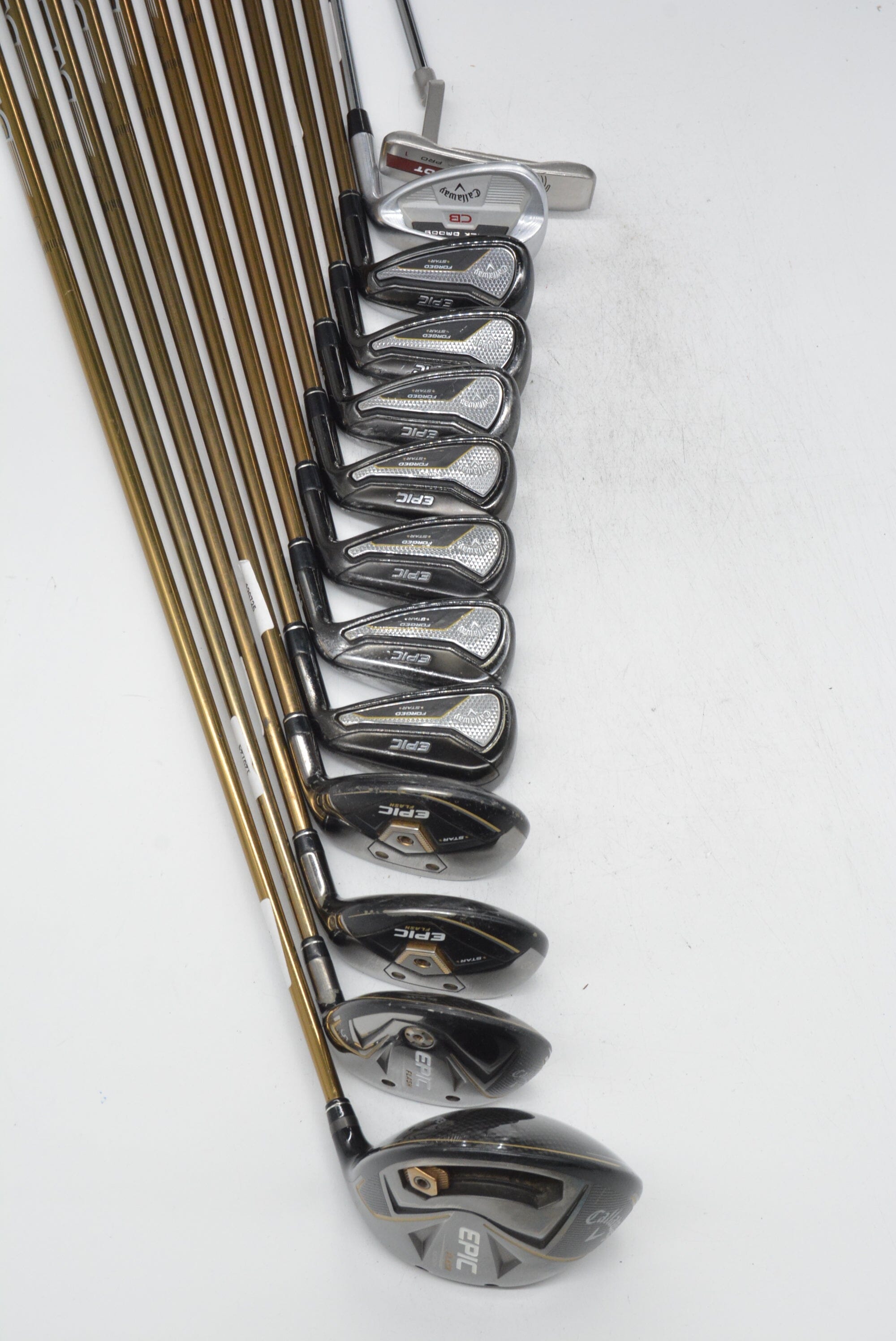 Callaway Epic Forged STar E19 Mixed Full Set R Flex Std Length Golf Clubs GolfRoots