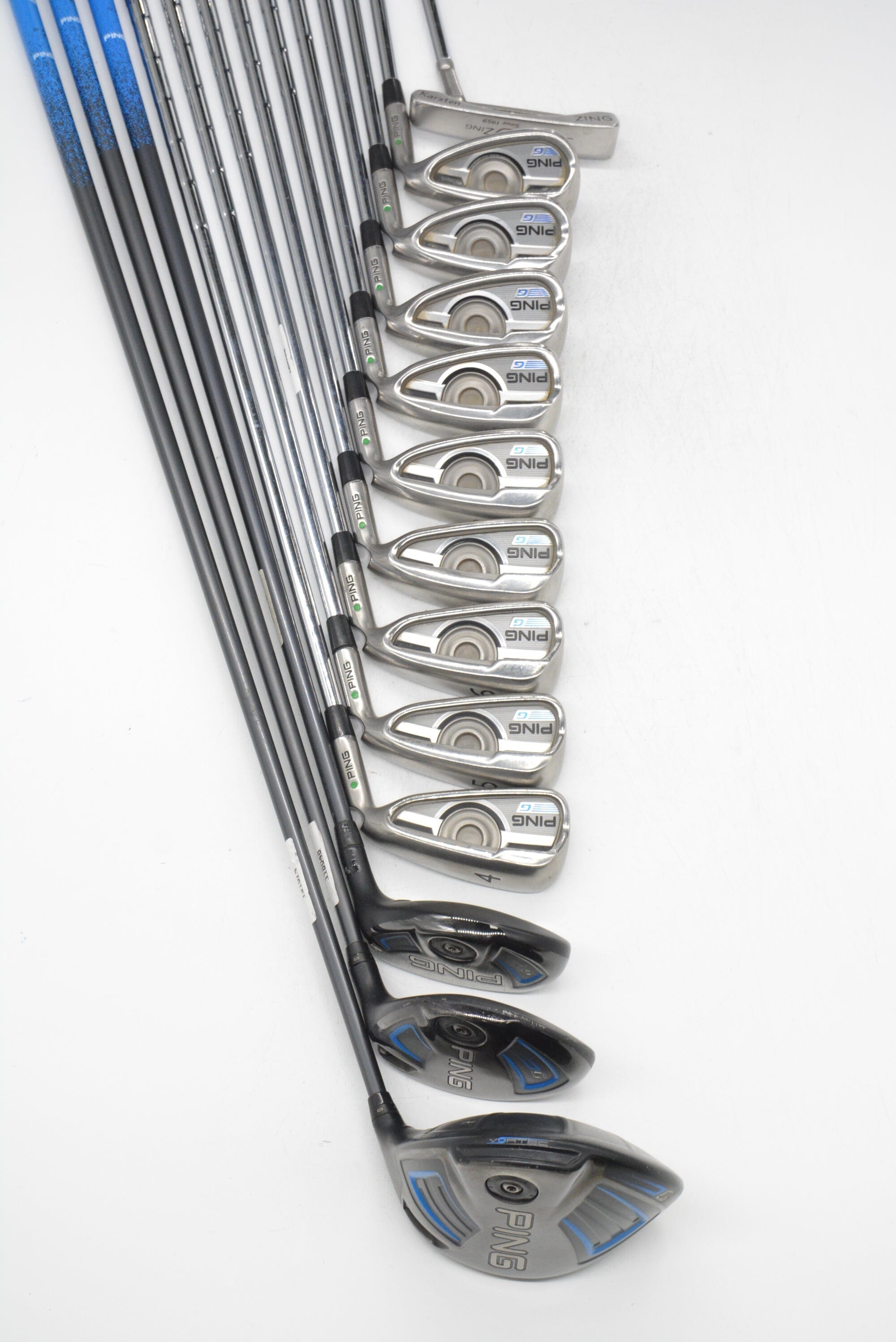 Ping G Mixed Full Set S Flex +0.5" Golf Clubs GolfRoots