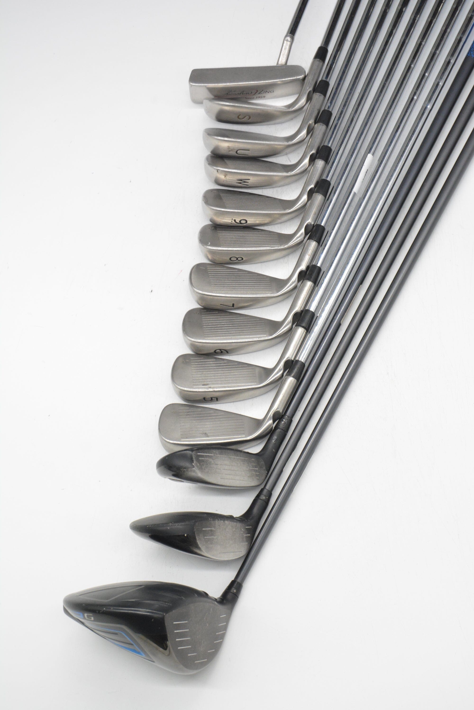 Ping G Mixed Full Set S Flex +0.5" Golf Clubs GolfRoots