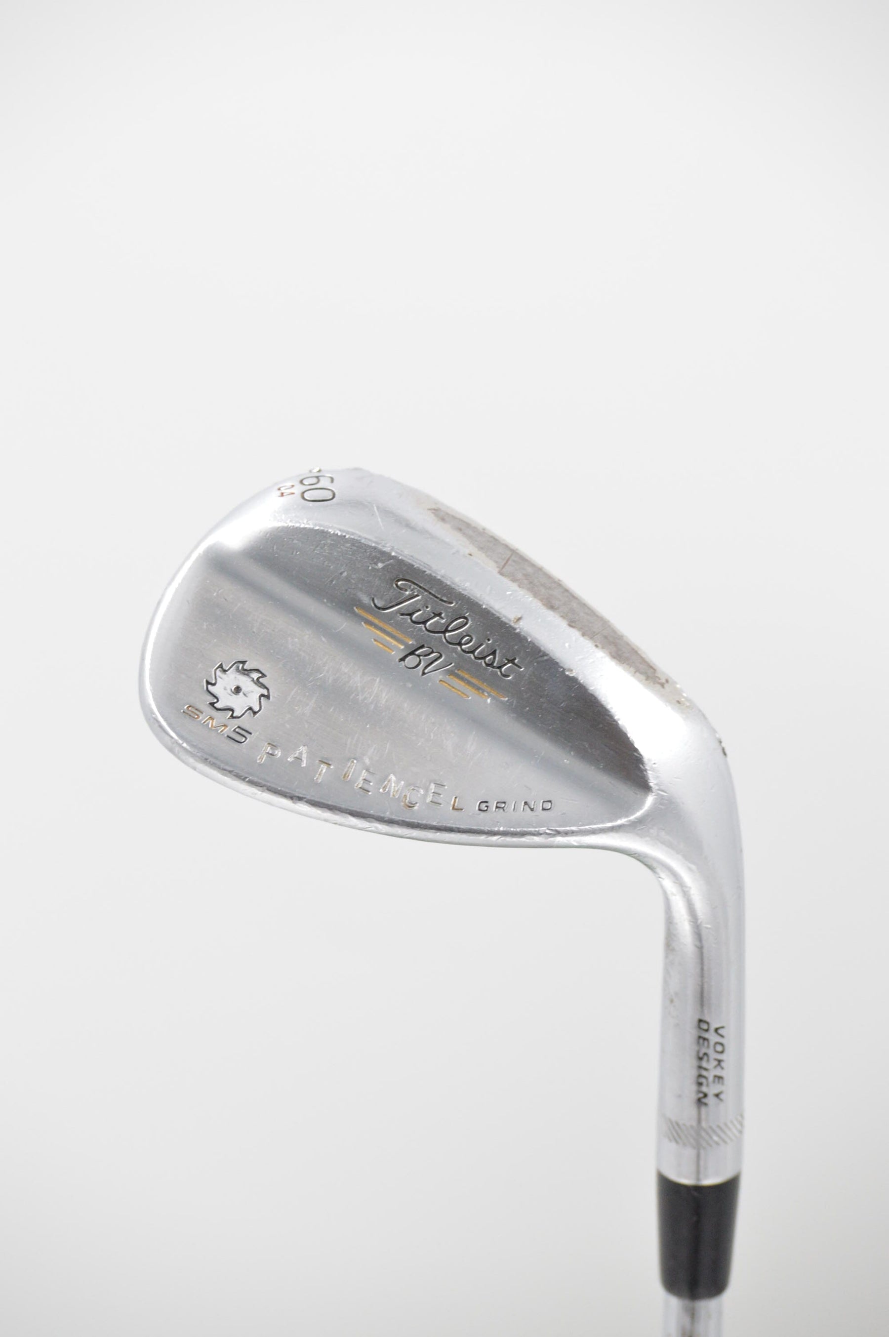 Titleist Vokey SM5 Tour Chrome L Grind 60 Degree Wedge Wedge Flex Golf Clubs GolfRoots