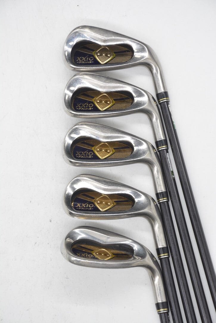 XXIO Prime 9 6-9,SW Iron Set R Flex -0.25" Golf Clubs GolfRoots