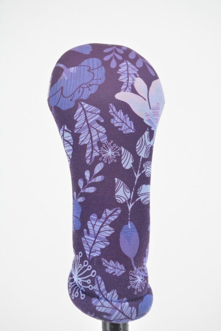 Misc Purple Flower Hybrid Headcover Golf Clubs GolfRoots