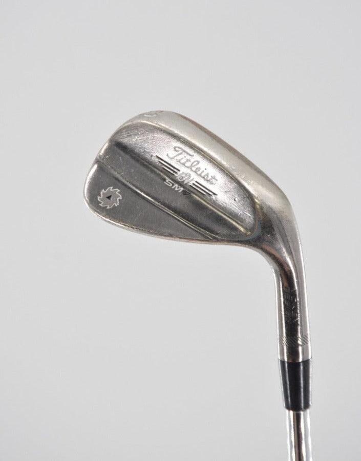 Titleist Vokey SM7 Brushed Steel F Grind 50 Degree Wedge Wedge Flex 35