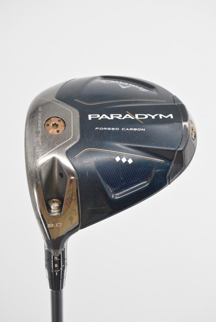 Lefty Callaway Paradym Triple Diamond 9 Degree Driver S Flex 45.5" Golf Clubs GolfRoots