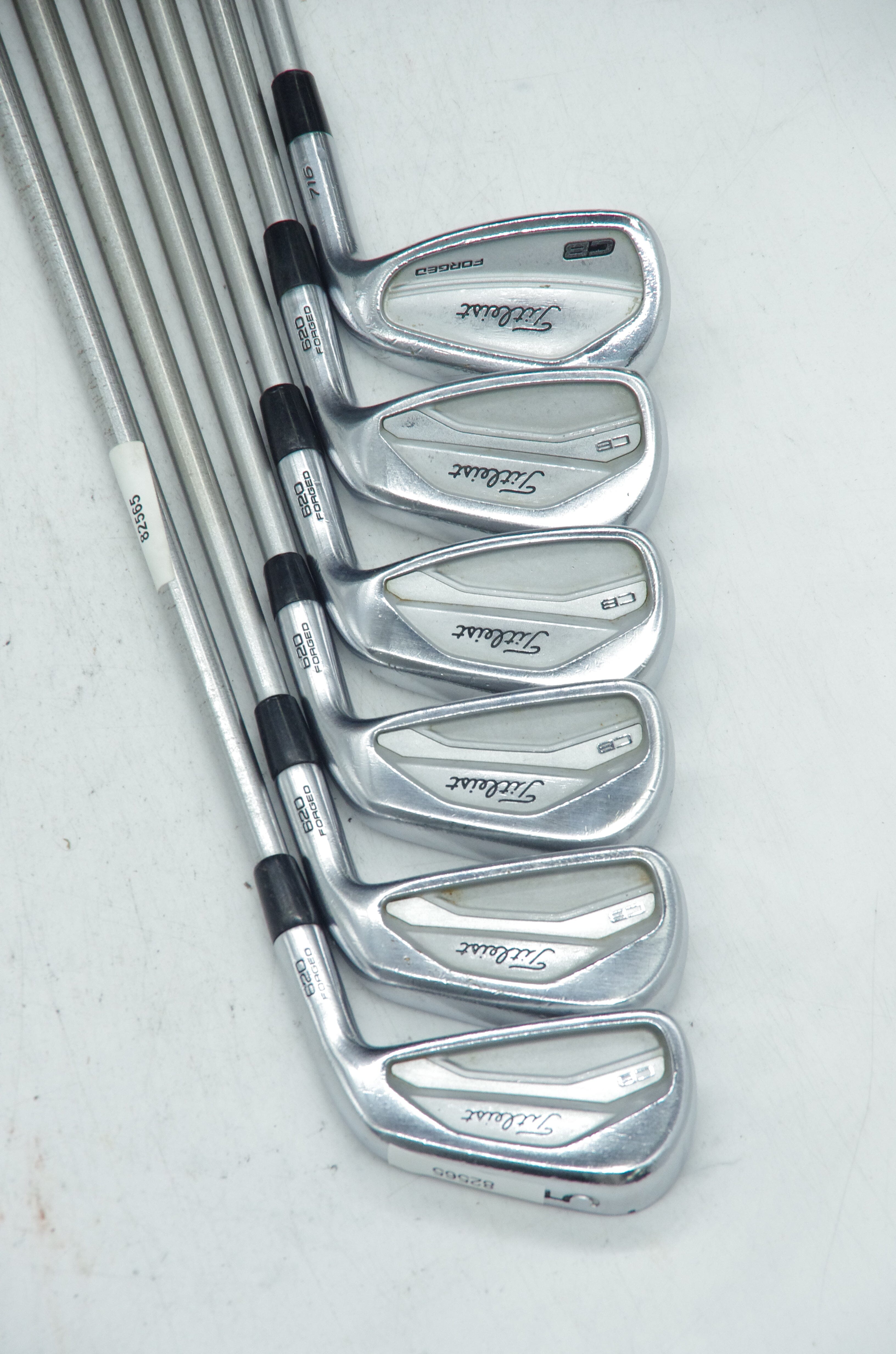 Titleist 620 CB 5-PW Iron Set S Flex Std Length Golf Clubs GolfRoots