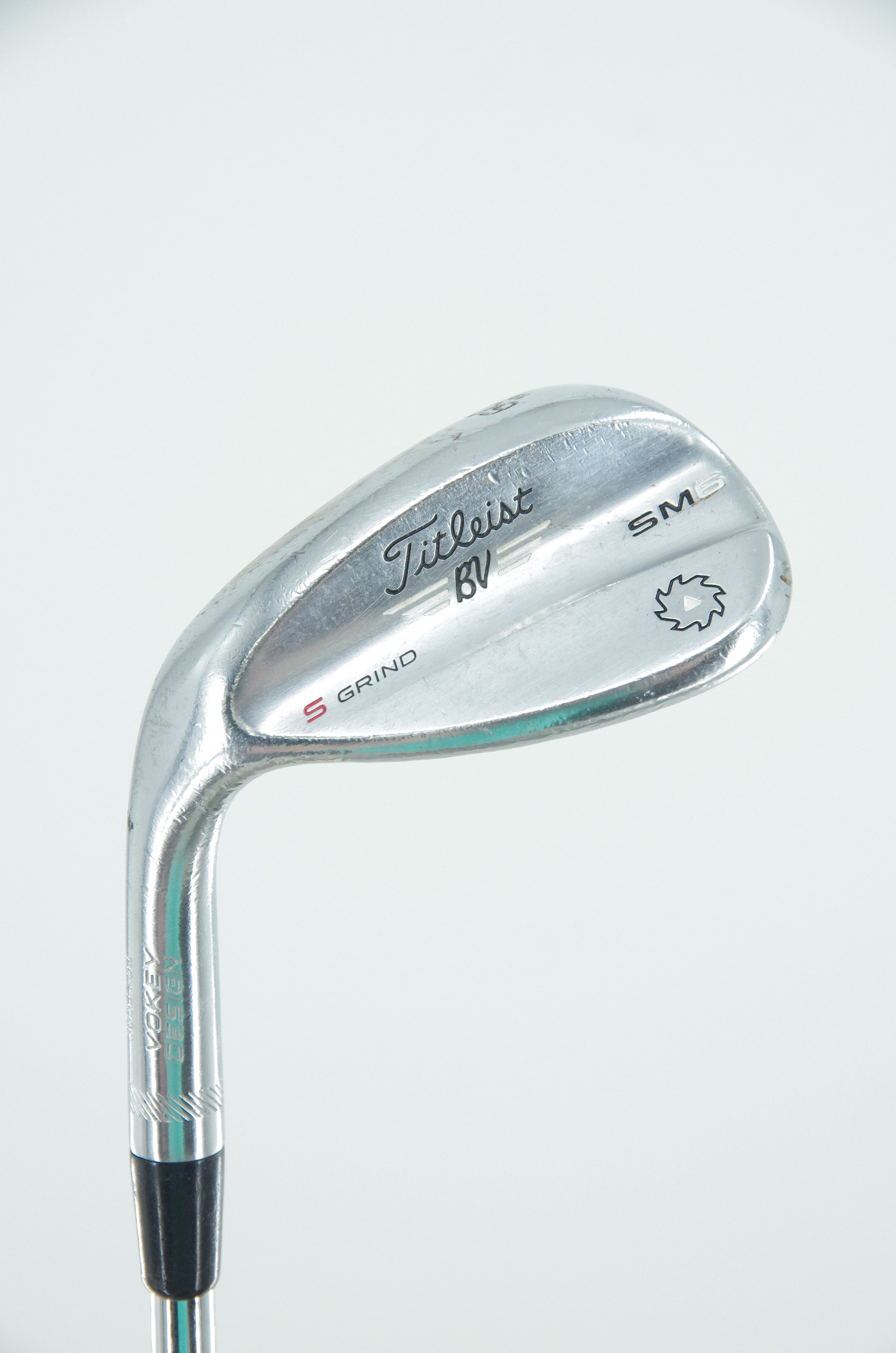 Lefty Titleist Vokey SM6 Tour Chrome 60 Degree Wedge Wedge Flex 35