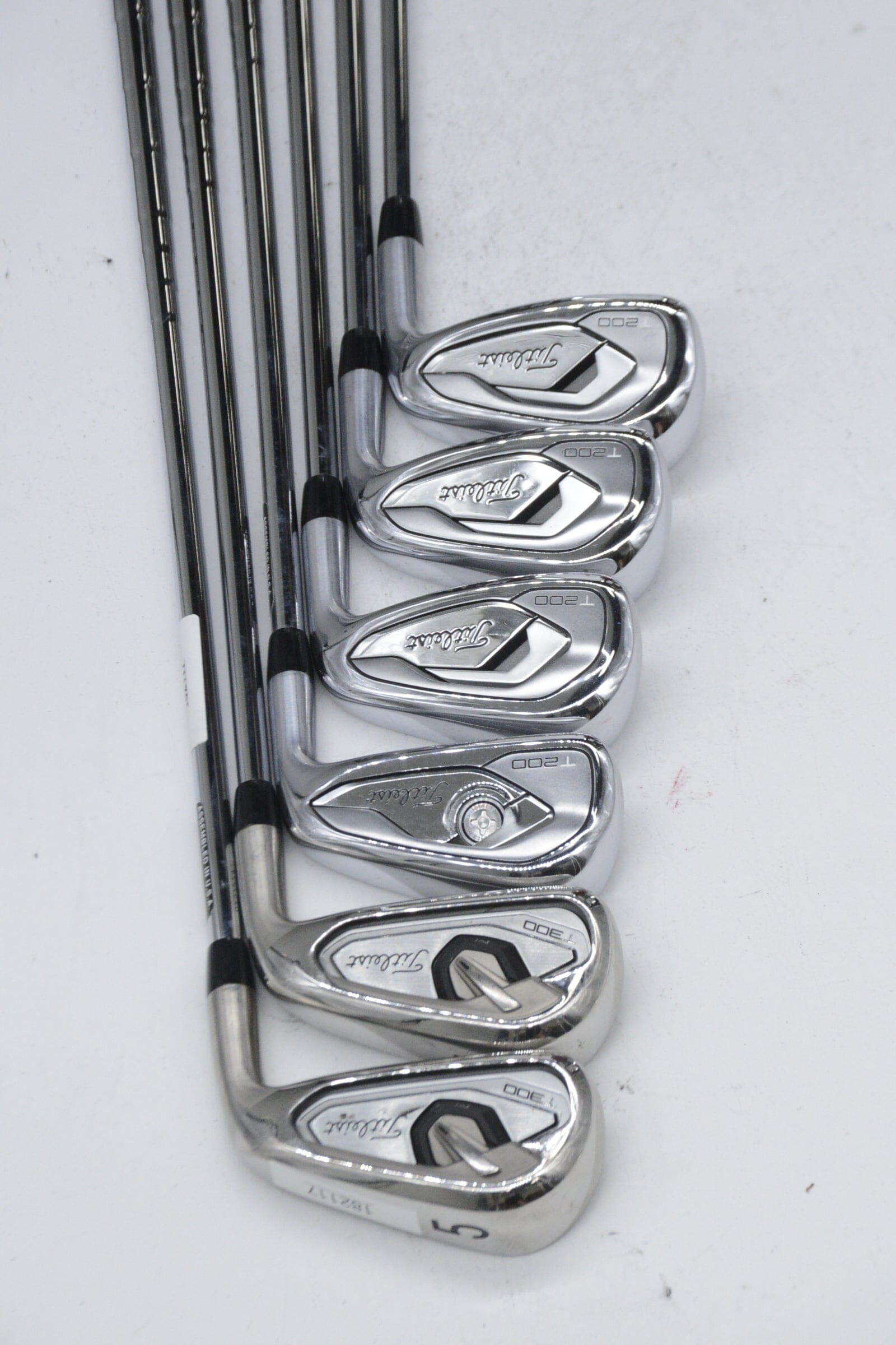 Titleist T200 / T300 Combo 5-PW Iron Set S Flex +0.5" Golf Clubs GolfRoots