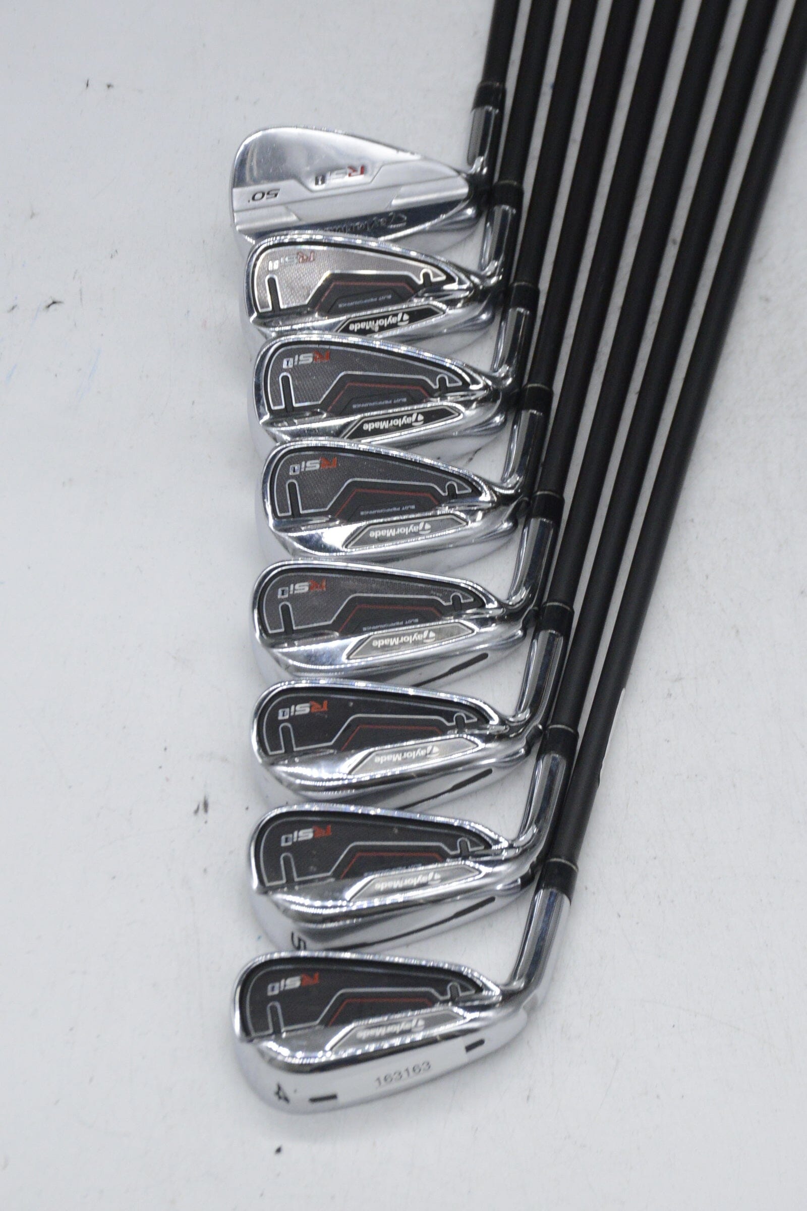 Lefty TaylorMade RSi 1 4-AW Iron Set R Flex -0.25" Golf Clubs GolfRoots