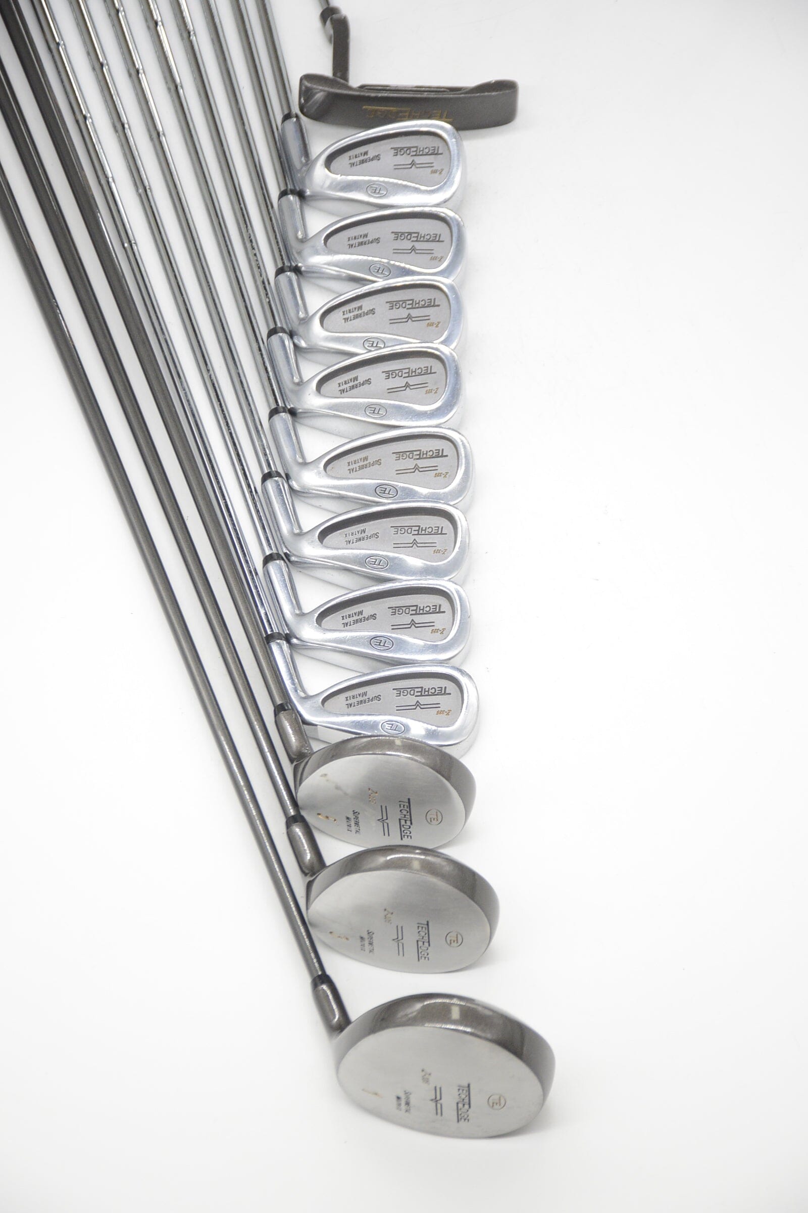 *Dented* TechEdge Z-325 Mixed Full Set R Flex -0.75" Golf Clubs GolfRoots