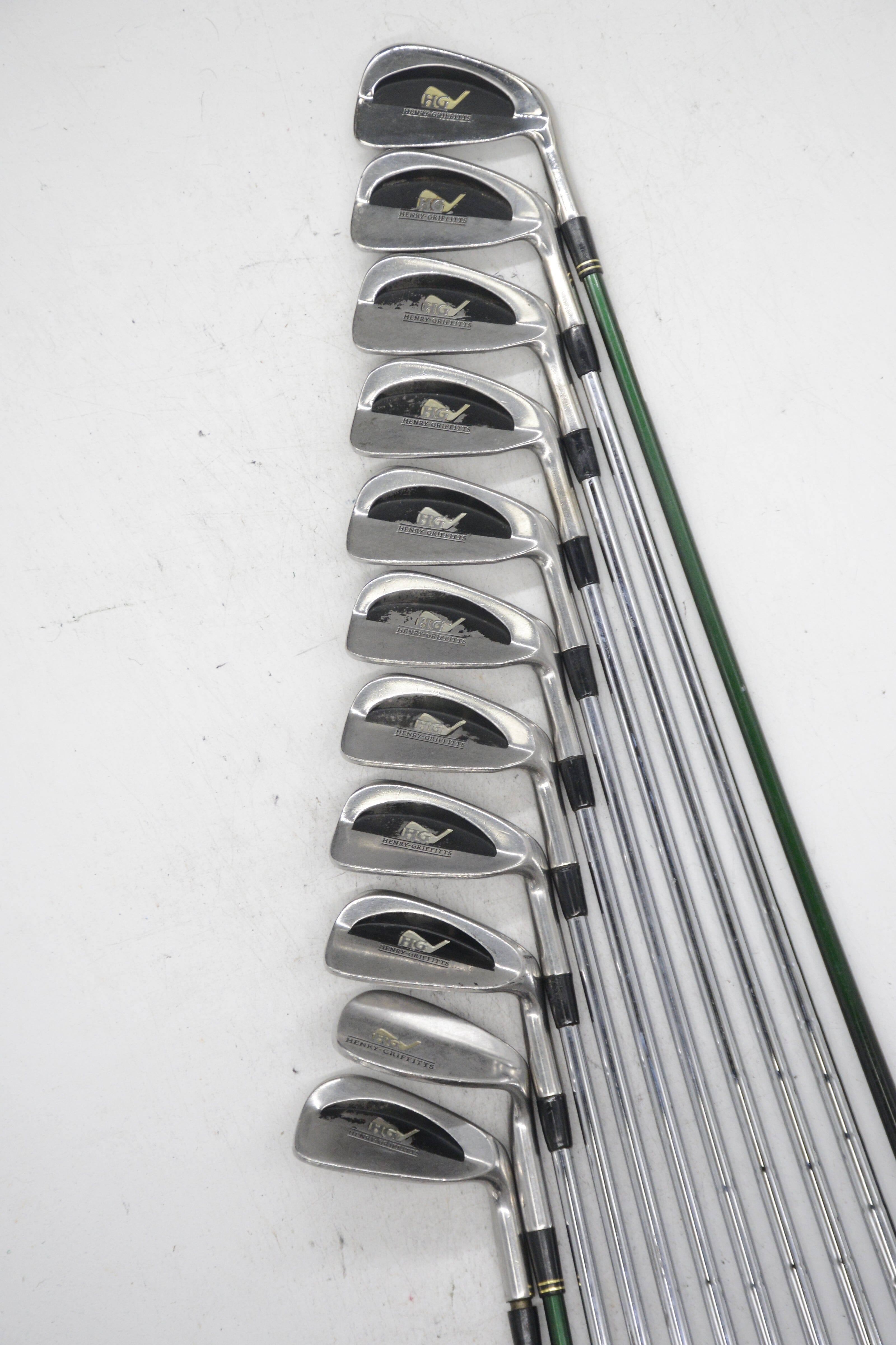 Henry Griffitts Forged 2-AW, SW Iron Set R Flex Std Length Golf Clubs GolfRoots