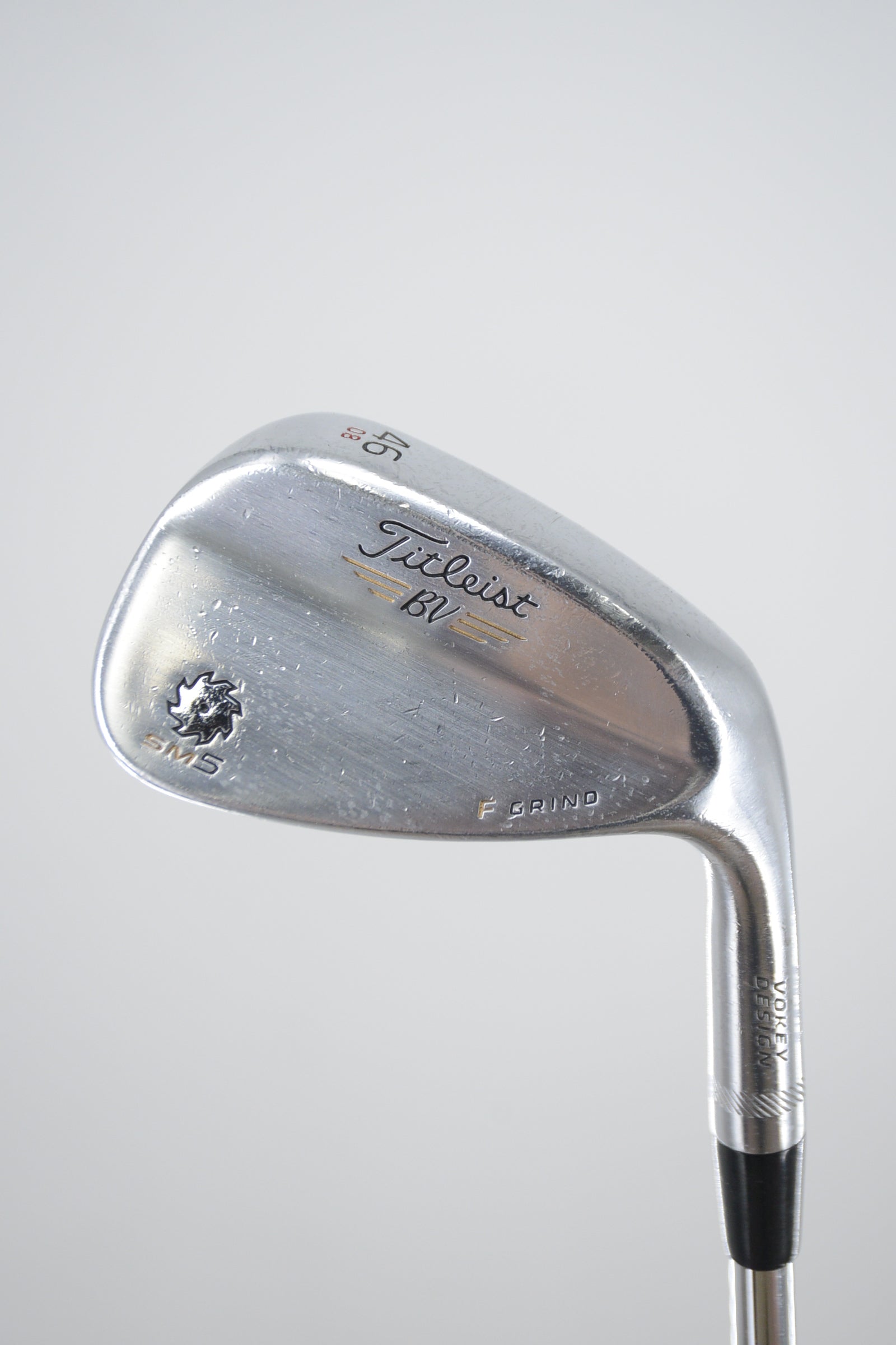 Titleist Vokey SM5 Tour Chrome 46 Degree Wedge Wedge Flex 35.5"