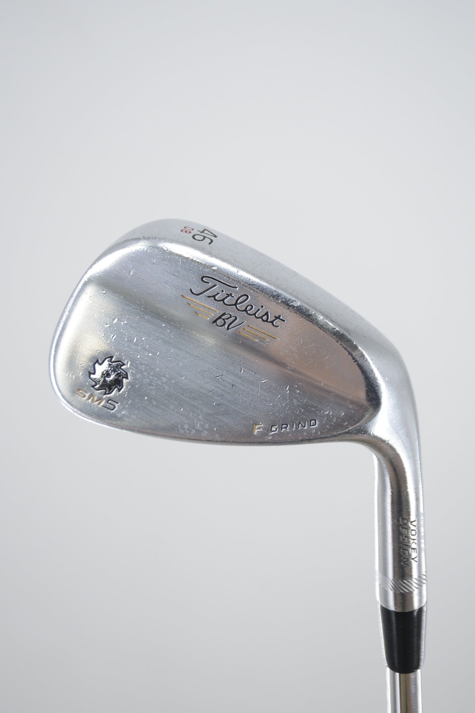 Titleist Vokey SM5 Tour Chrome 46 Degree Wedge Wedge Flex 35.5" Golf Clubs GolfRoots
