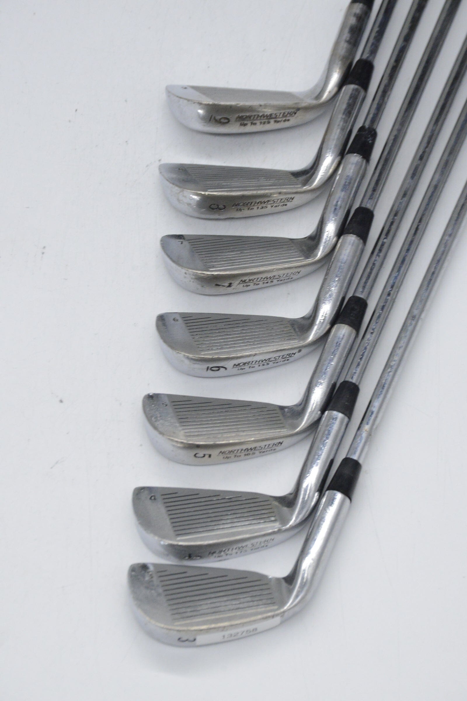 Northwestern Tour III 3-9 Iron Set R Flex -0.5" Golf Clubs GolfRoots