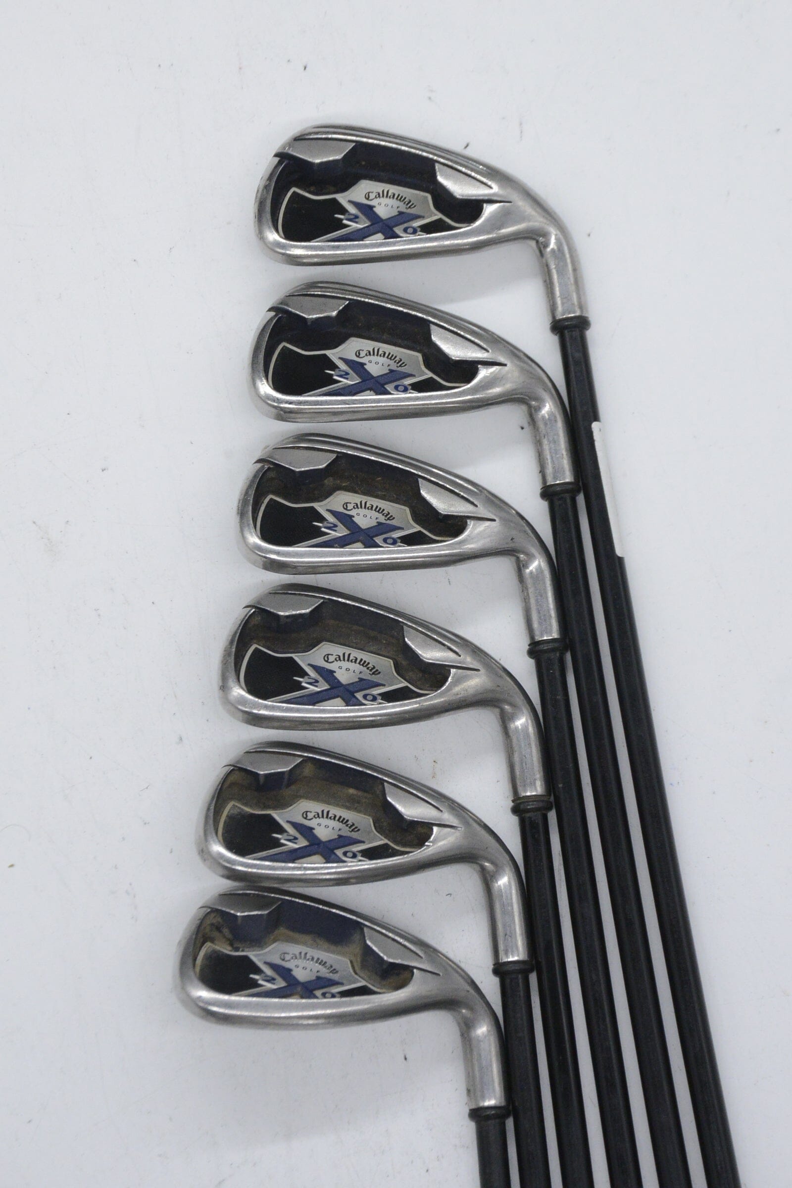Callaway X-20 5-PW Iron Set R Flex -0.5" Golf Clubs GolfRoots