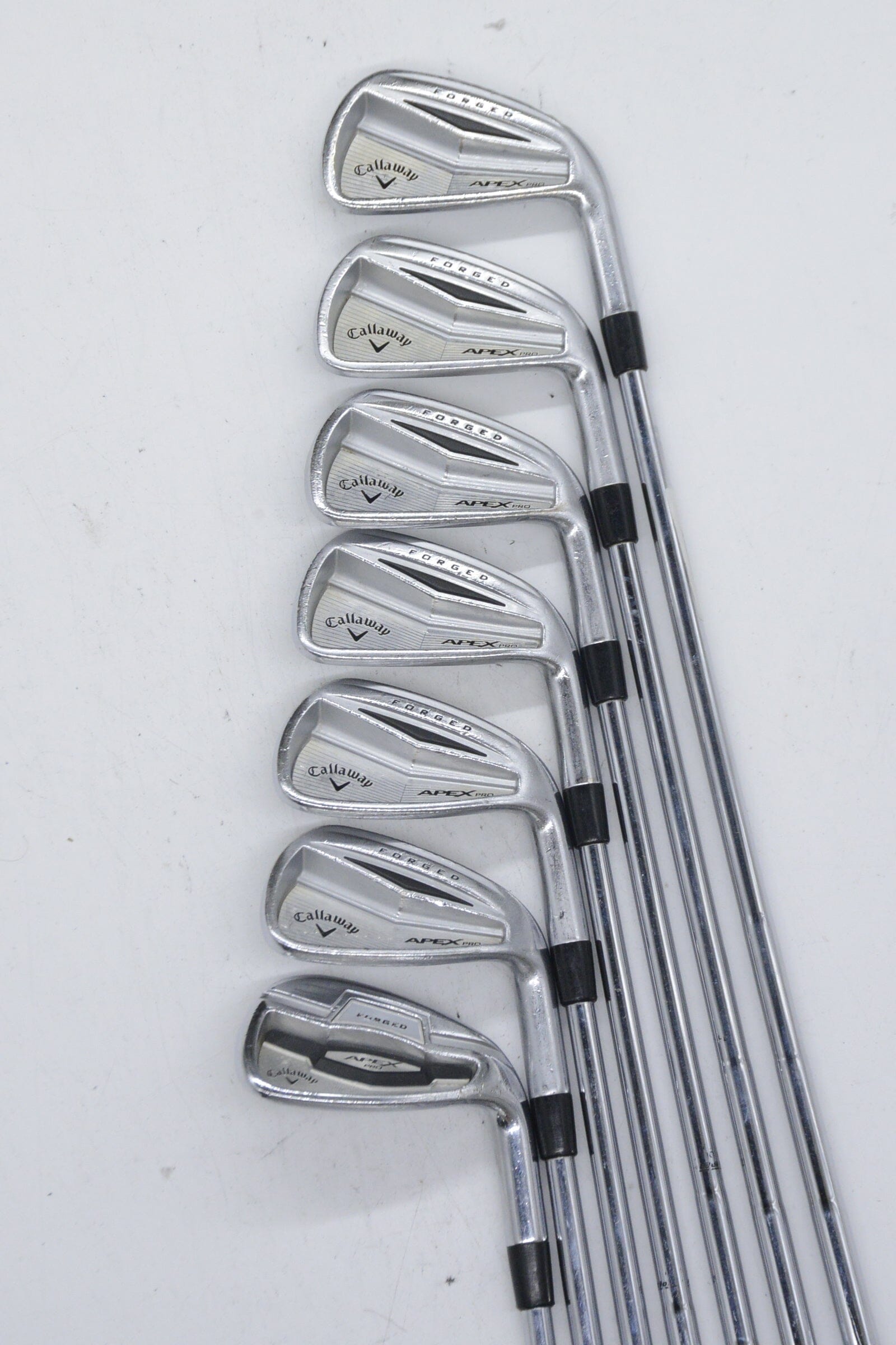 Callaway Apex Pro Forged 4-PW Iron Set X Flex Std Length Golf Clubs GolfRoots