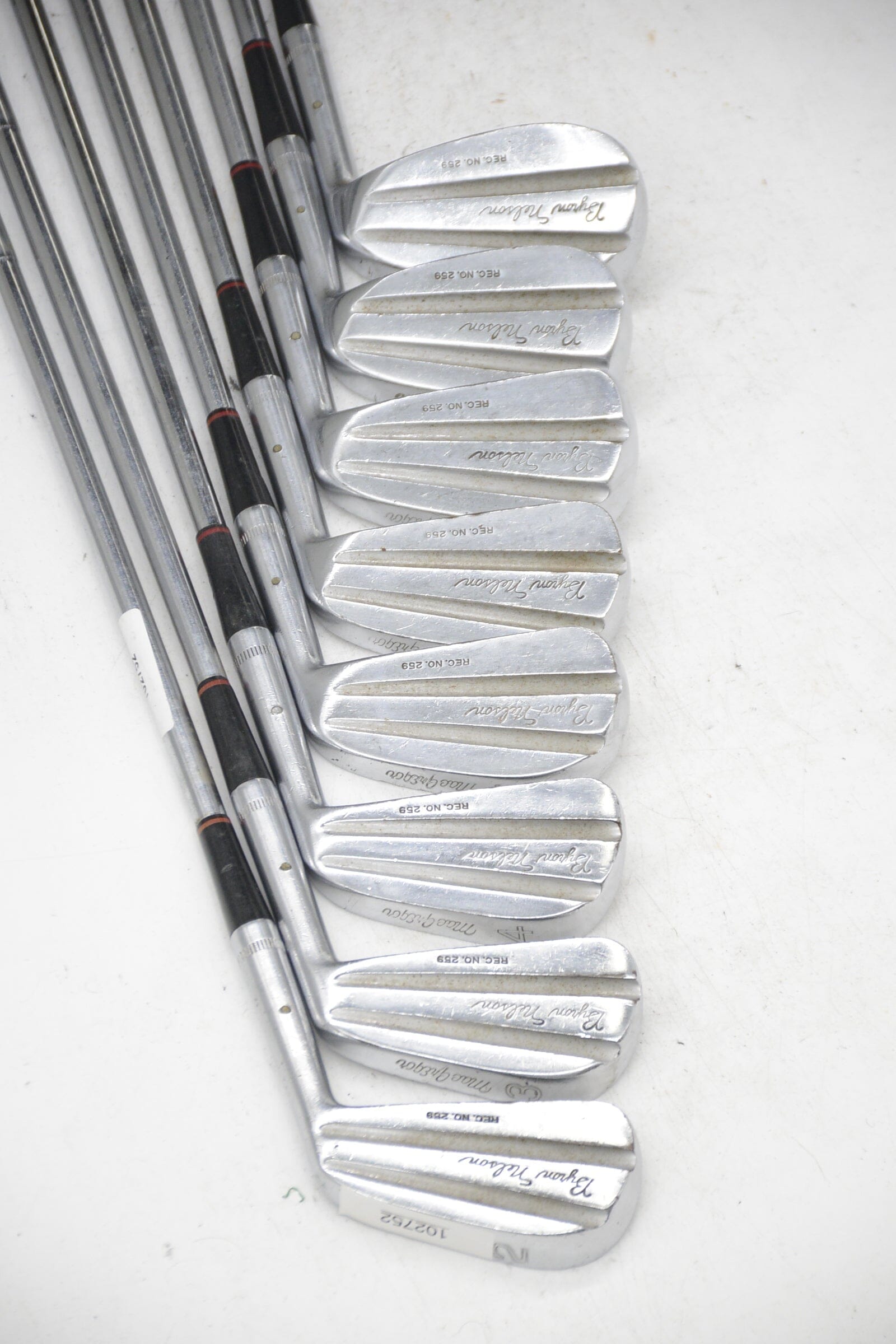 MacGregor Byron Nelson 2-9 Iron Set S Flex -1" Golf Clubs GolfRoots